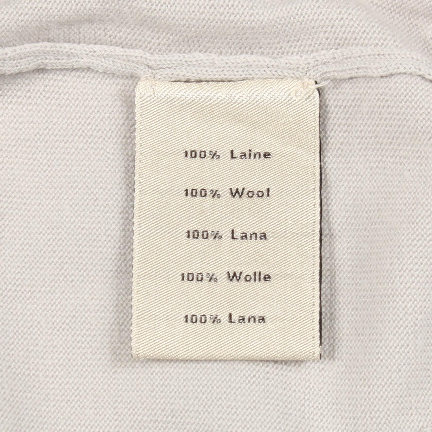 Hermes Hermes Hermes Wool Knit Top Textile Tops DUTY FREE for USA Size ONE SIZE - 4 Thumbnail