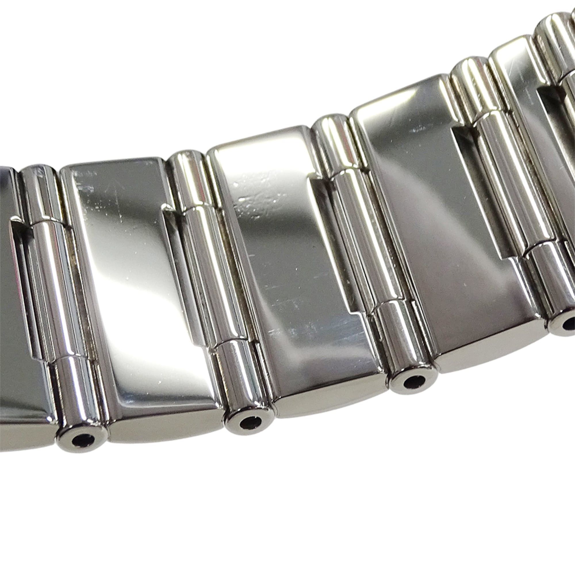 Omega Omega Constellation Carre Quadra 1528.46 Women's Watch, Brand Name, Diamond, Quartz Movement, Stainless Steel (SS), Silver, Black, Square Frame Size ONE SIZE - 9 Thumbnail
