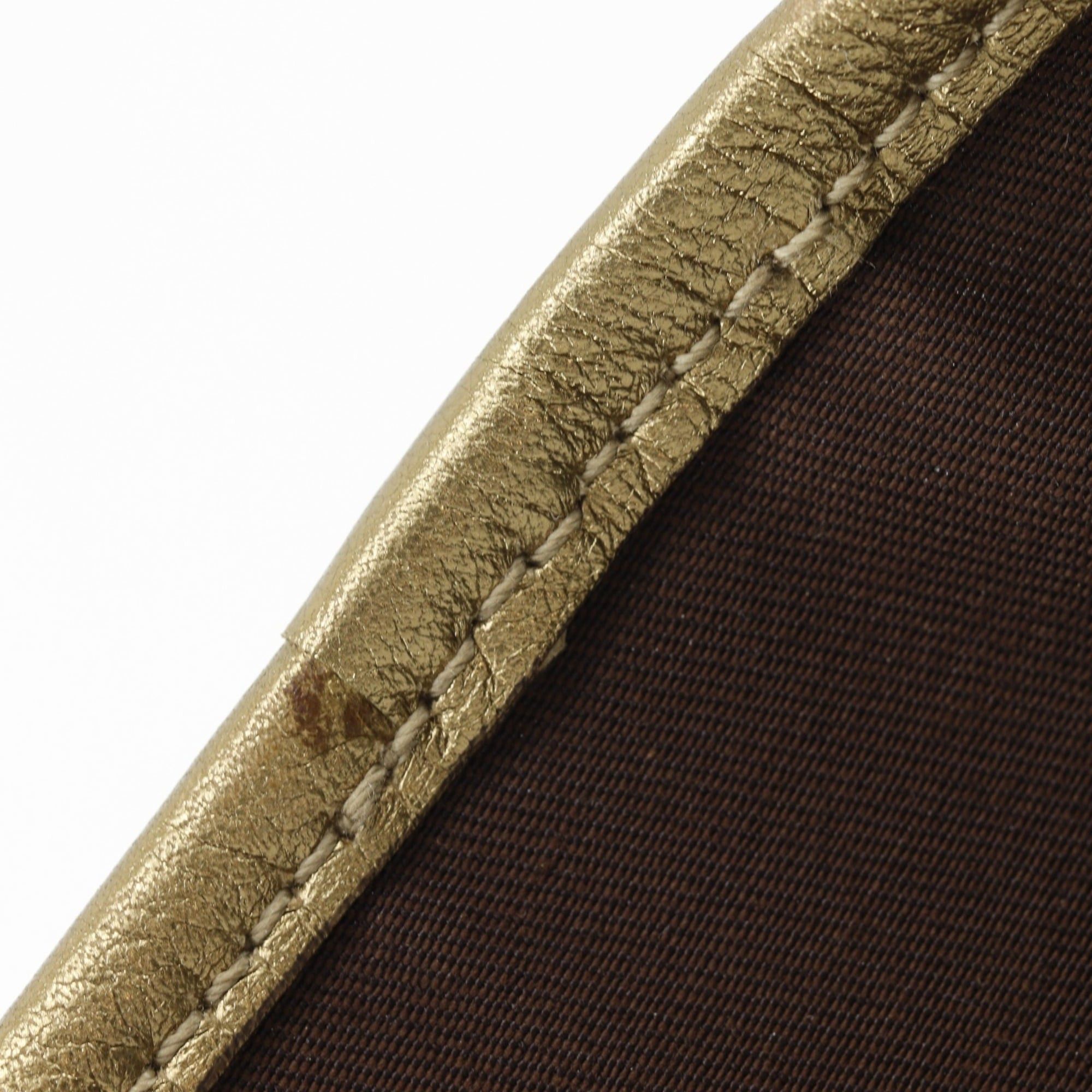 Gucci Gucci Princy Tote Bag with Ribbon, 163805, GG Canvas, Gold A4 Size, Pretty, Women's Size ONE SIZE - 9 Thumbnail