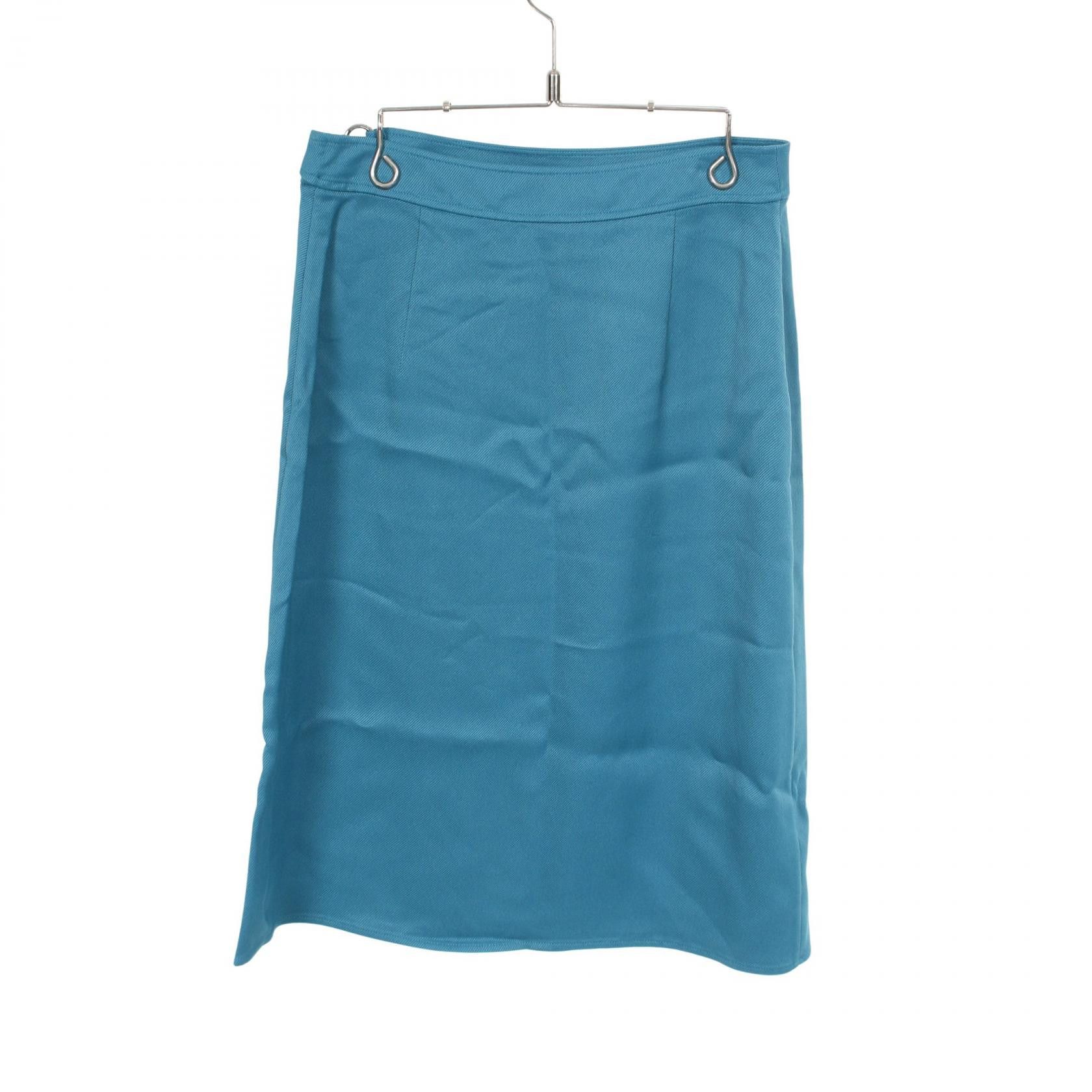 Hermes Hermes Hermes Serie Button Rayon Silk Skirt Textile Skirts DUTY FREE for USA Size ONE SIZE - 2 Thumbnail