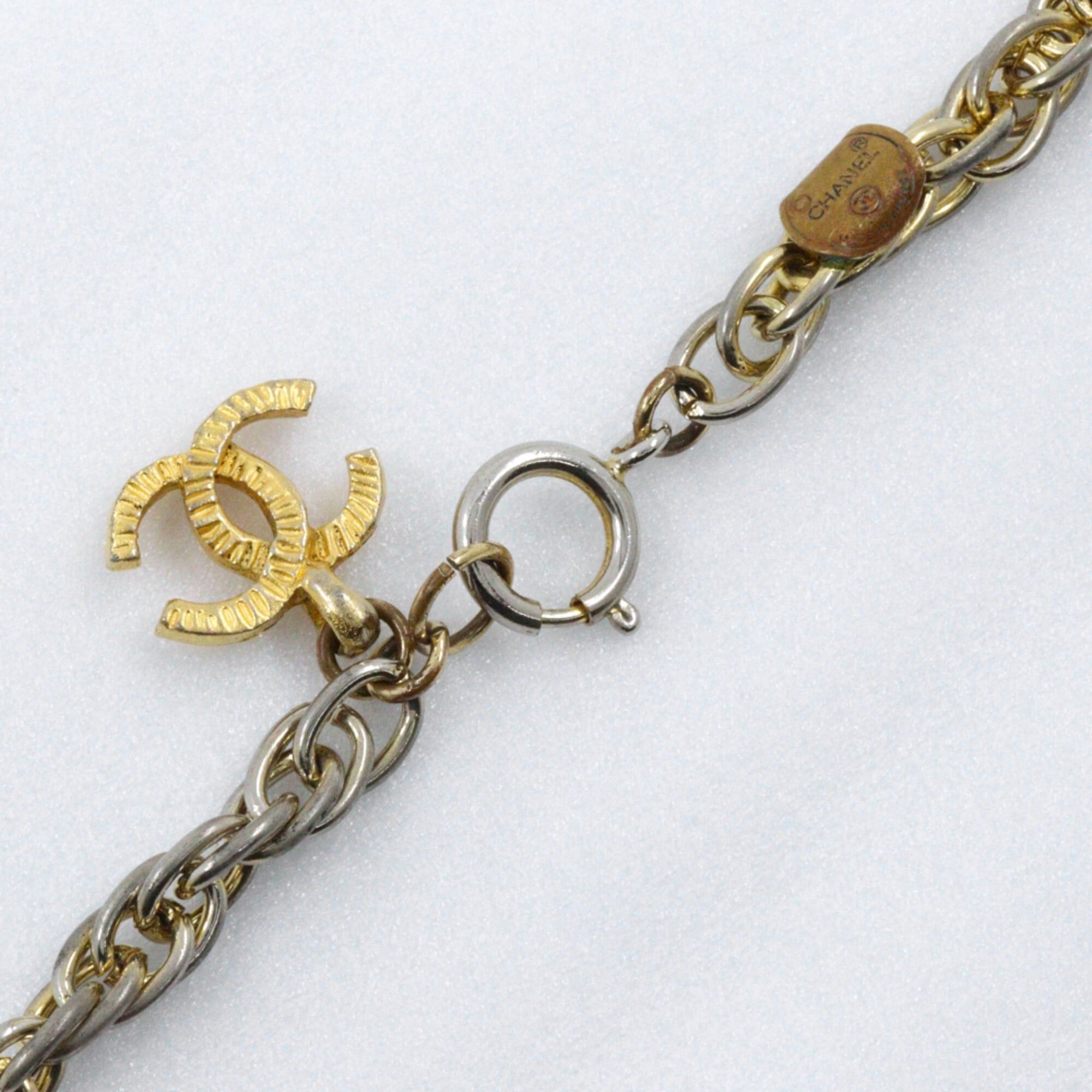 Chanel Chanel COCO Mark coin charm necklace, gold plated, approximately 74g, for women. Size ONE SIZE - 5 Thumbnail