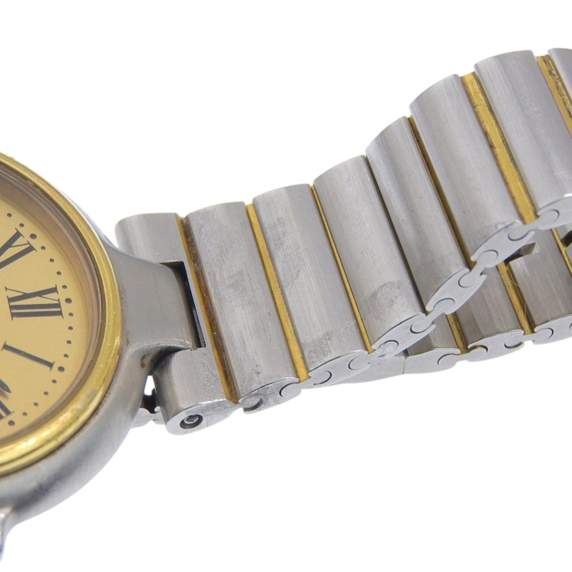 Alfred Dunhill Dunhill Millennium Women's Watch, Stainless Steel, Silver, Quartz, Analog, Gold Dial Size ONE SIZE - 7 Thumbnail