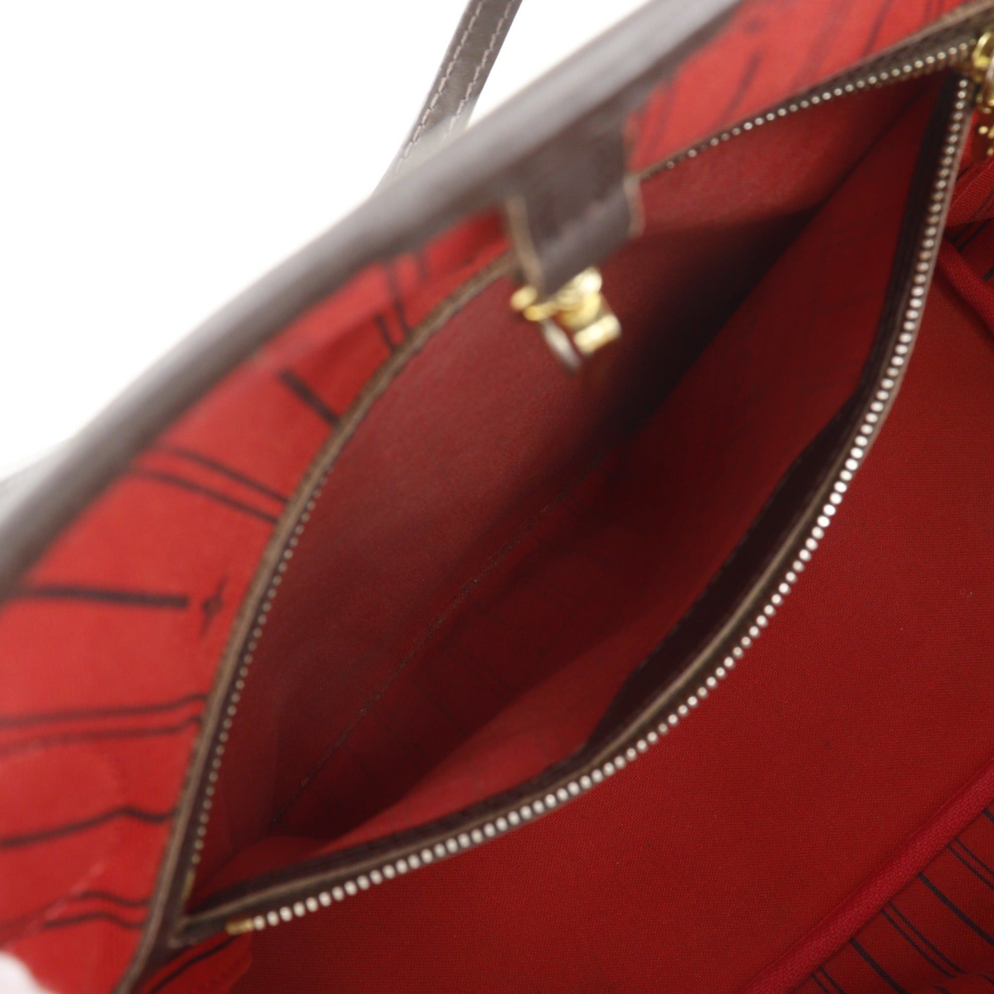 Louis Vuitton Louis Vuitton Neverfull MM Tote Bag N51105 Damier Canvas 2012 Brown GI2102 A4 Unisex Size ONE SIZE - 7 Thumbnail