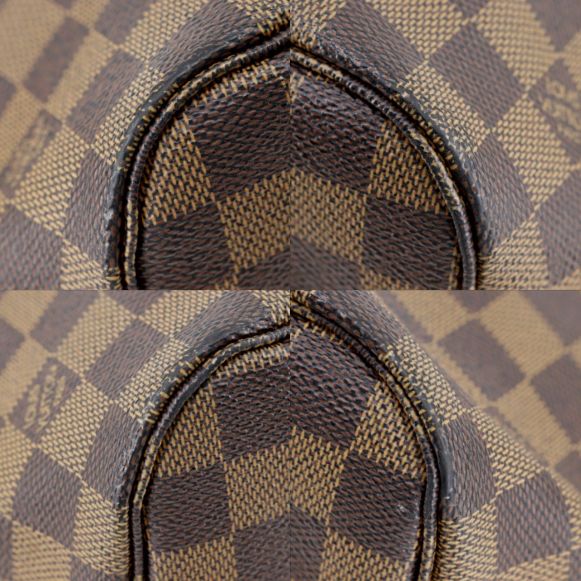 Louis Vuitton Louis Vuitton Neverfull MM Tote Bag N51105 Damier Canvas 2012 Brown GI2102 A4 Unisex Size ONE SIZE - 4 Thumbnail