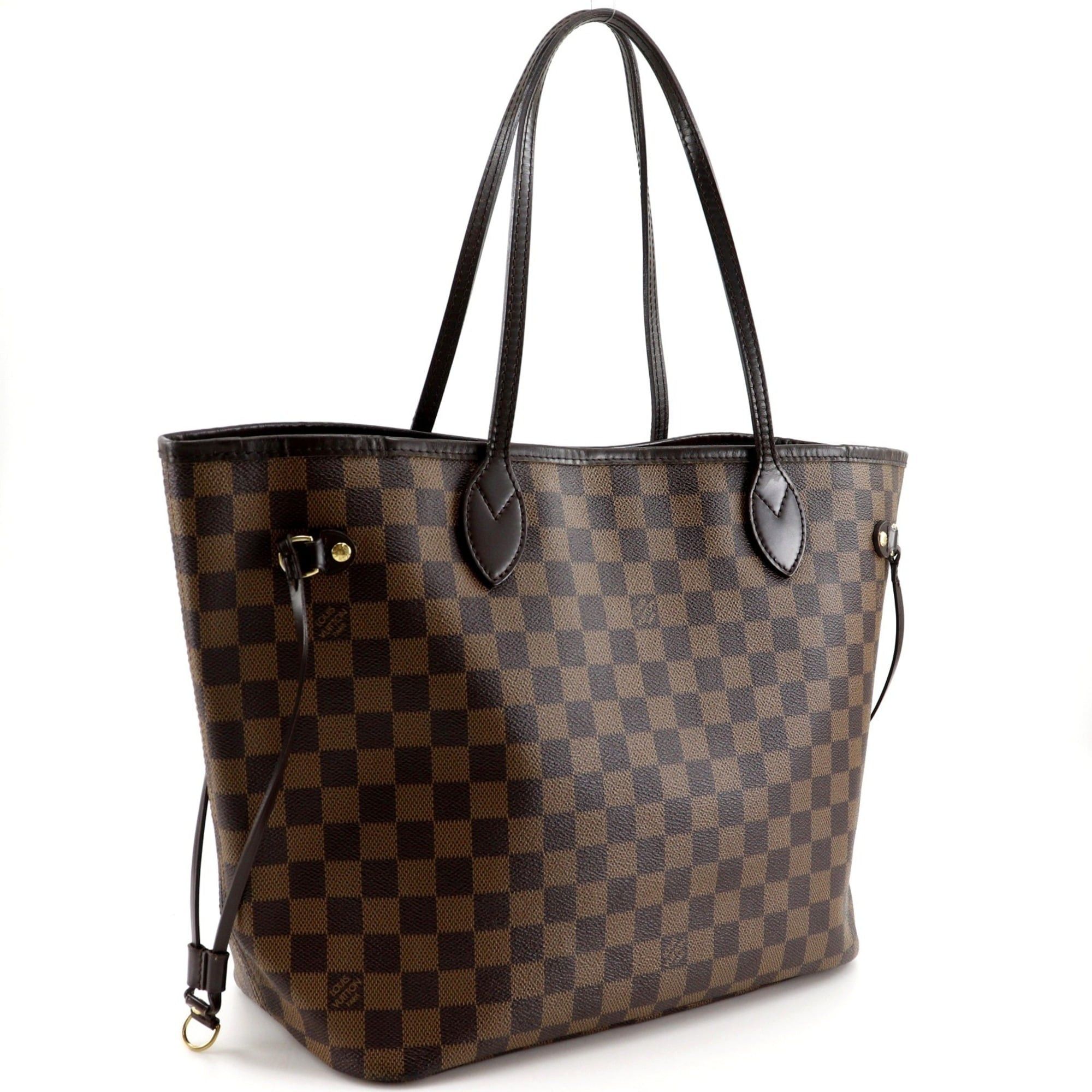 Louis Vuitton Louis Vuitton Neverfull MM Tote Bag N51105 Damier Canvas 2012 Brown GI2102 A4 Unisex Size ONE SIZE - 3 Thumbnail