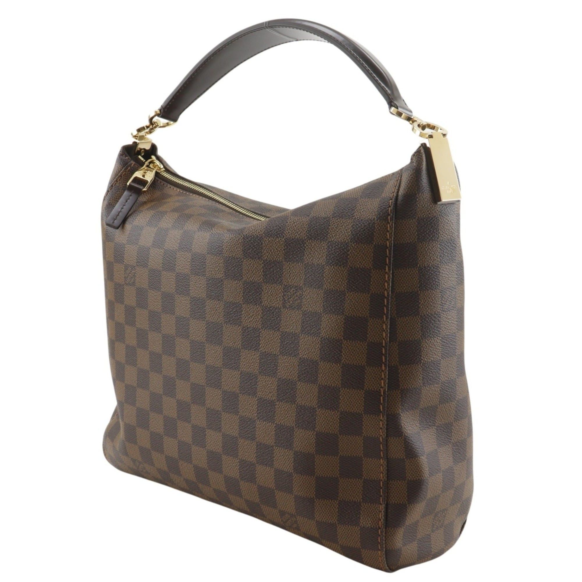 Louis Vuitton Louis Vuitton Portobello PM Shoulder Bag N41184 Damier Canvas 2014 Brown SP0174 A4 Women's Size ONE SIZE - 2 Thumbnail