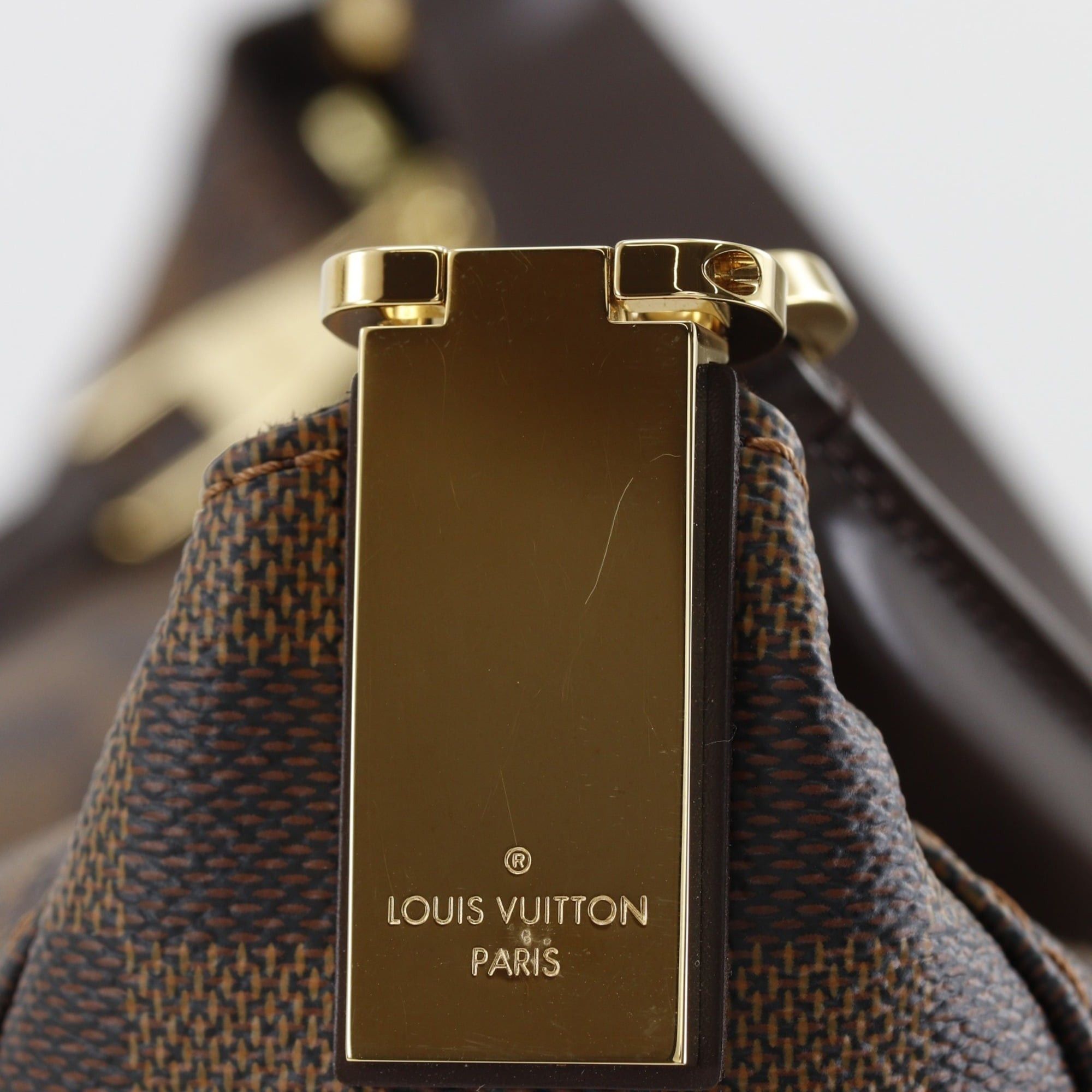 Louis Vuitton Louis Vuitton Portobello PM Shoulder Bag N41184 Damier Canvas 2014 Brown SP0174 A4 Women's Size ONE SIZE - 10 Thumbnail