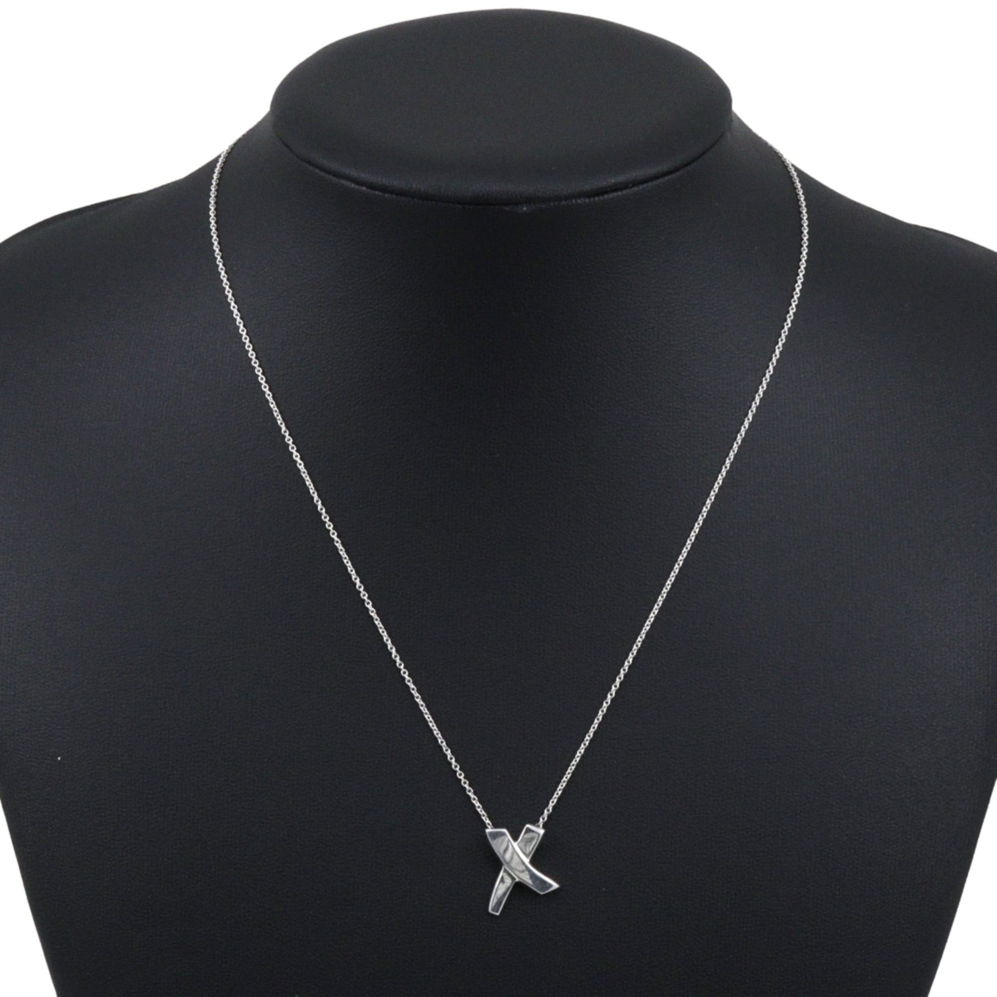 Tiffany & Co. Tiffany & Co. Loving Heart Necklace, Sterling Silver 925, Approx. 2.3g, Women's. Size ONE SIZE - 2 Thumbnail