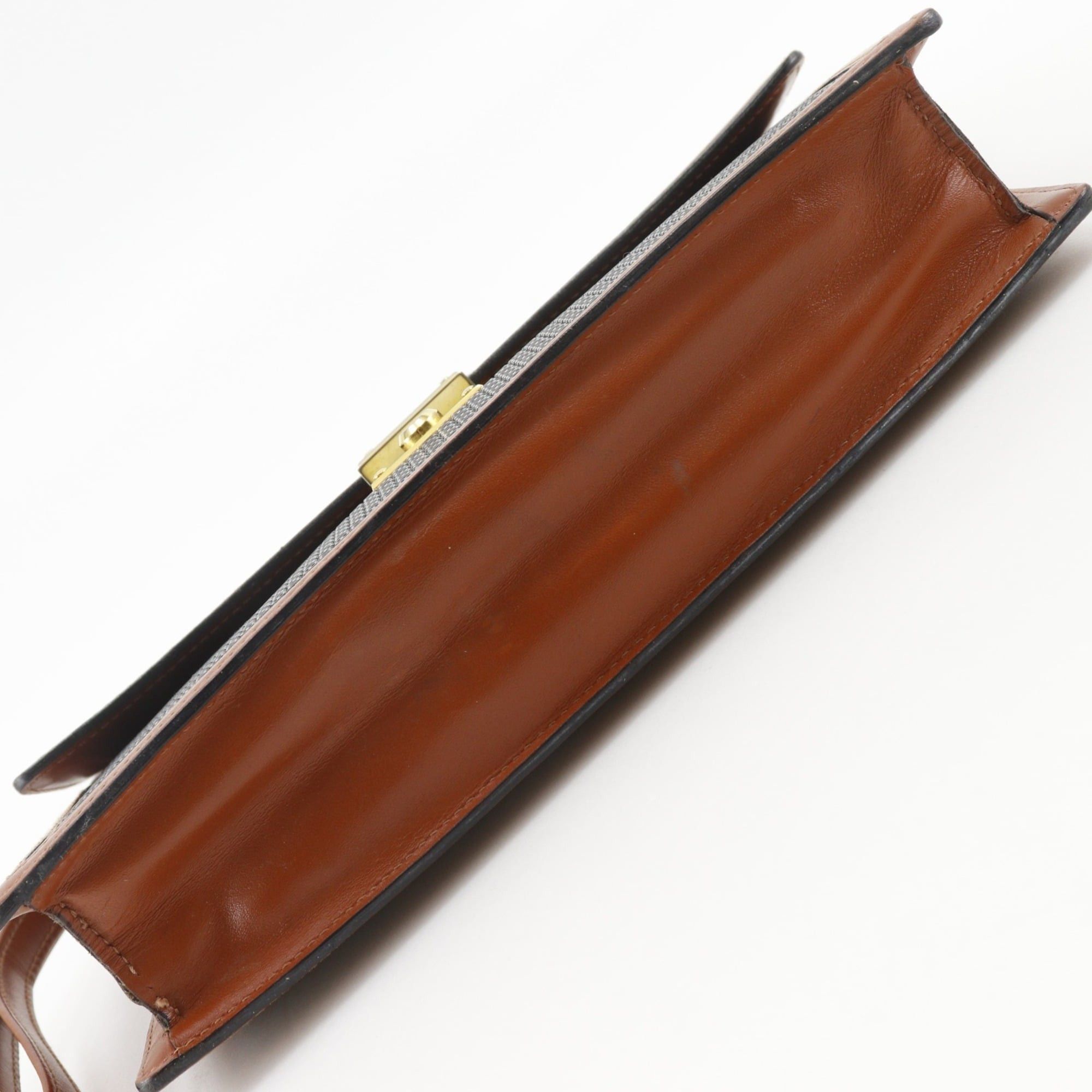 Bally Bally B logo clutch bag, PVC x leather, black, flap, logo, men's. Size ONE SIZE - 17 Thumbnail