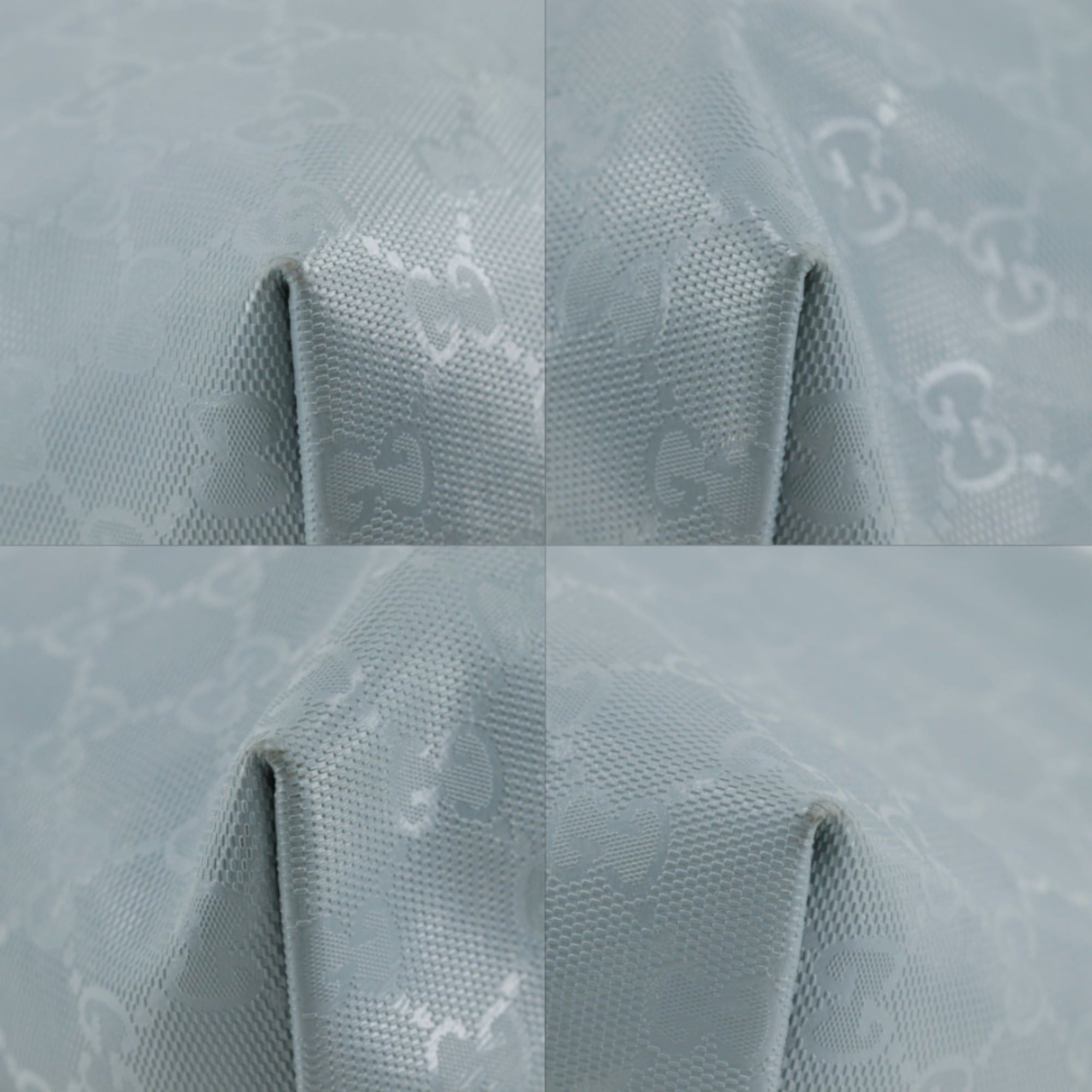 Gucci Gucci GG Imprime Tote Bag 211137 PVC Light Blue A4 implementation Unisex Size ONE SIZE - 4 Thumbnail