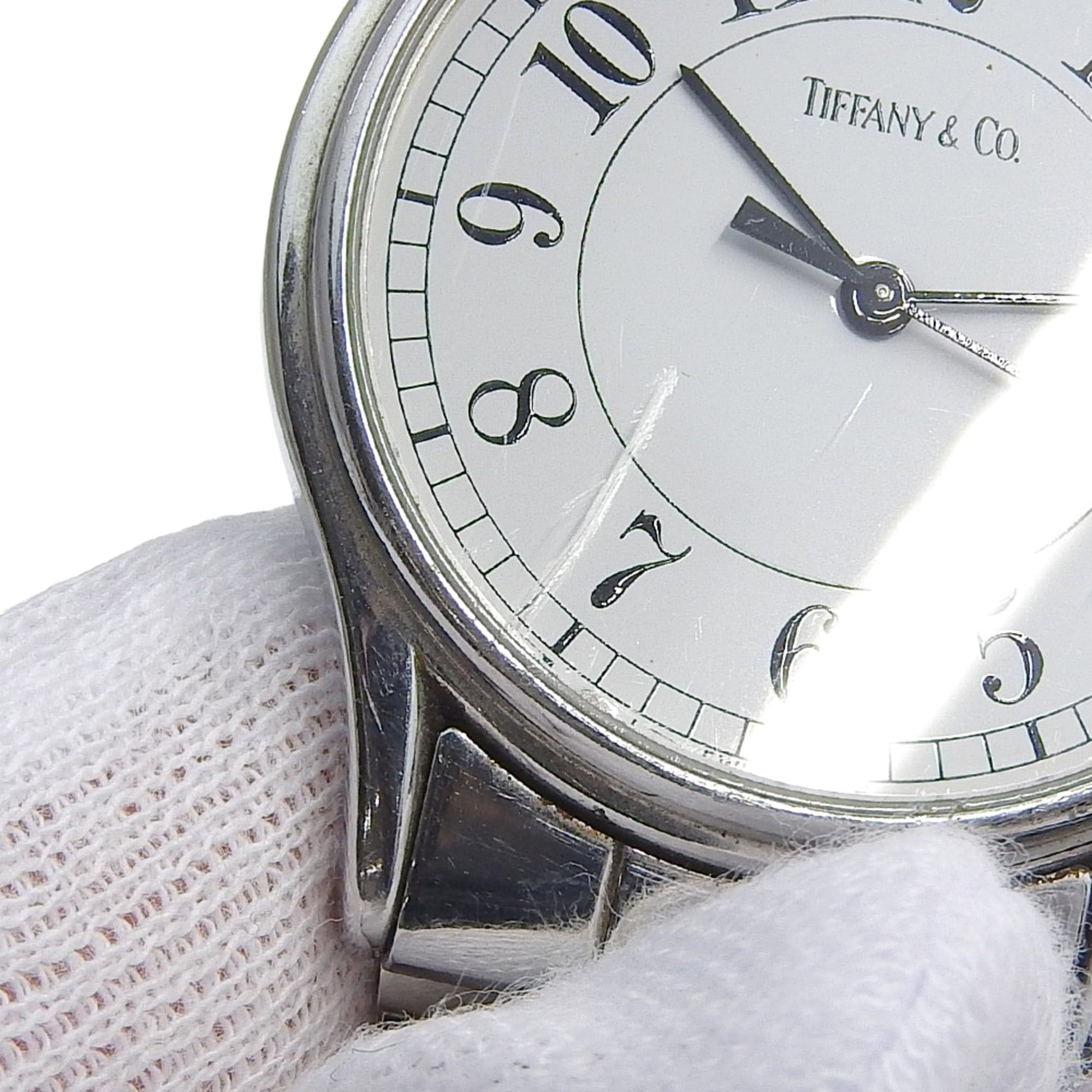 Tiffany & Co. Tiffany & Co. Classic Watch, Stainless Steel, Quartz, Analog, White Dial, Unisex Size ONE SIZE - 7 Thumbnail