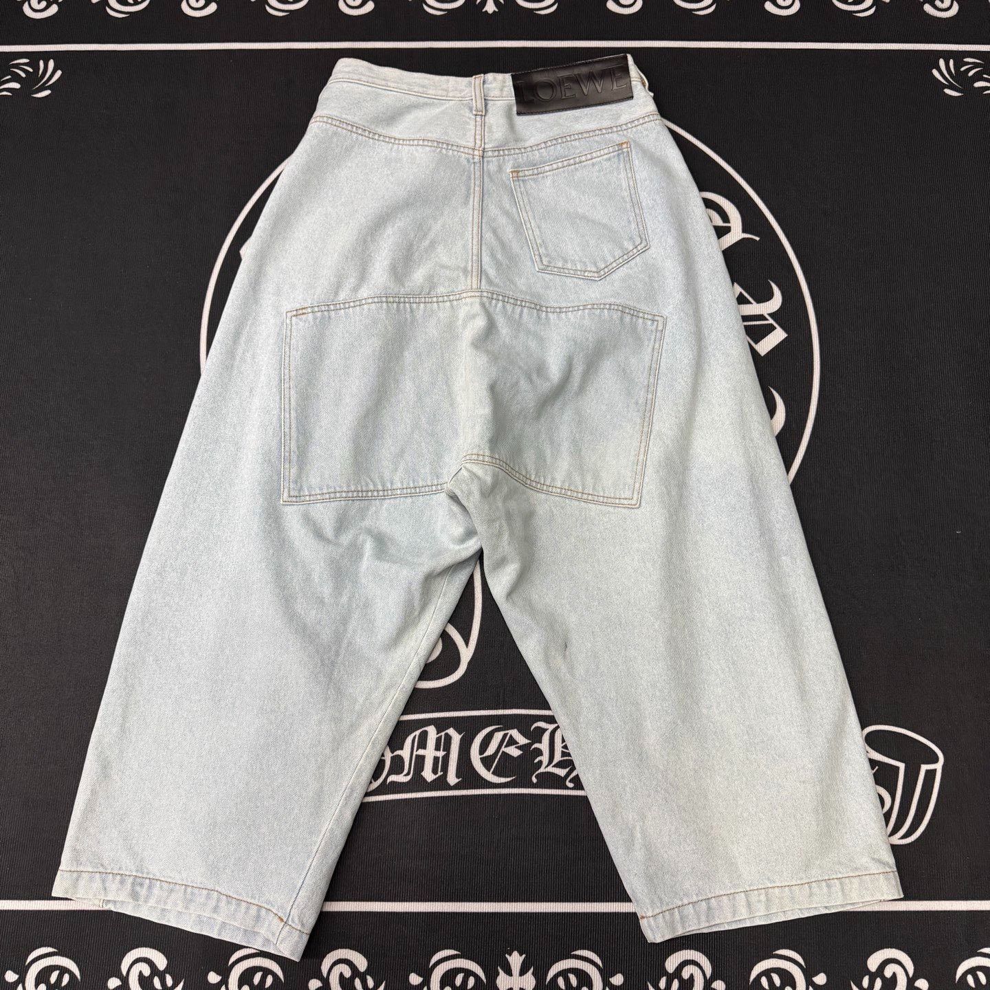 Loewe LOEWE Light Blue Wide-Leg Jeans Size 36" / US 14 / IT 50 - 2 Thumbnail