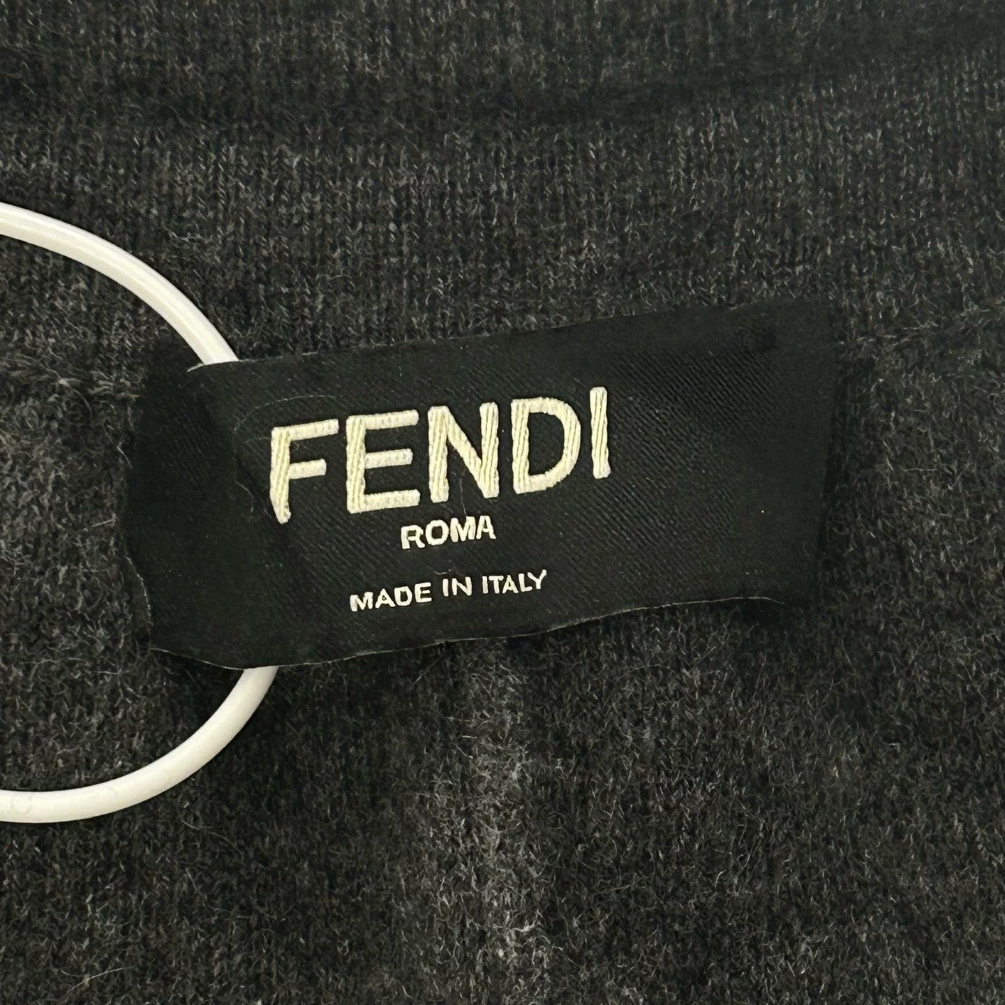Fendi Fendi Old Money Gray Wool Knit Pants Size US 28 / EU 44 - 3 Thumbnail