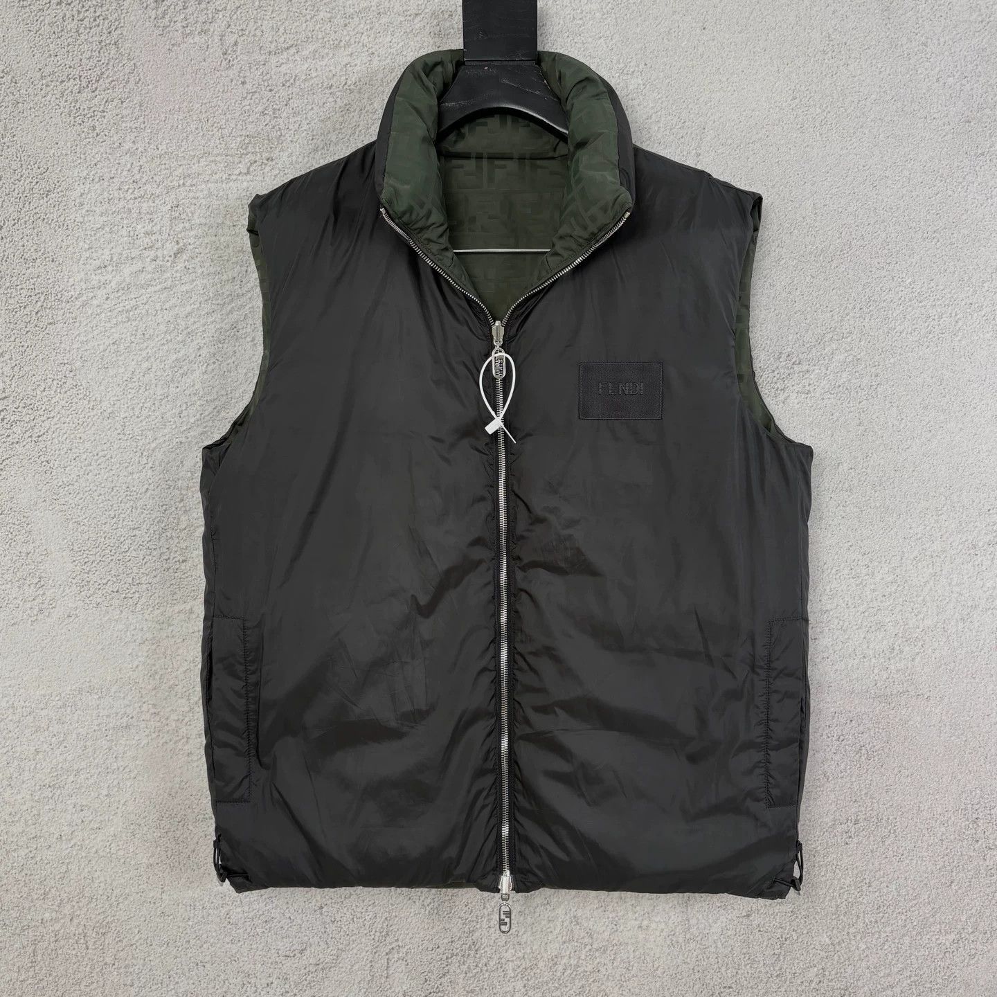 Fendi Fendi Monogram Print Double-Sided Down Vest Size US S / EU 44-46 / 1 - 3 Thumbnail
