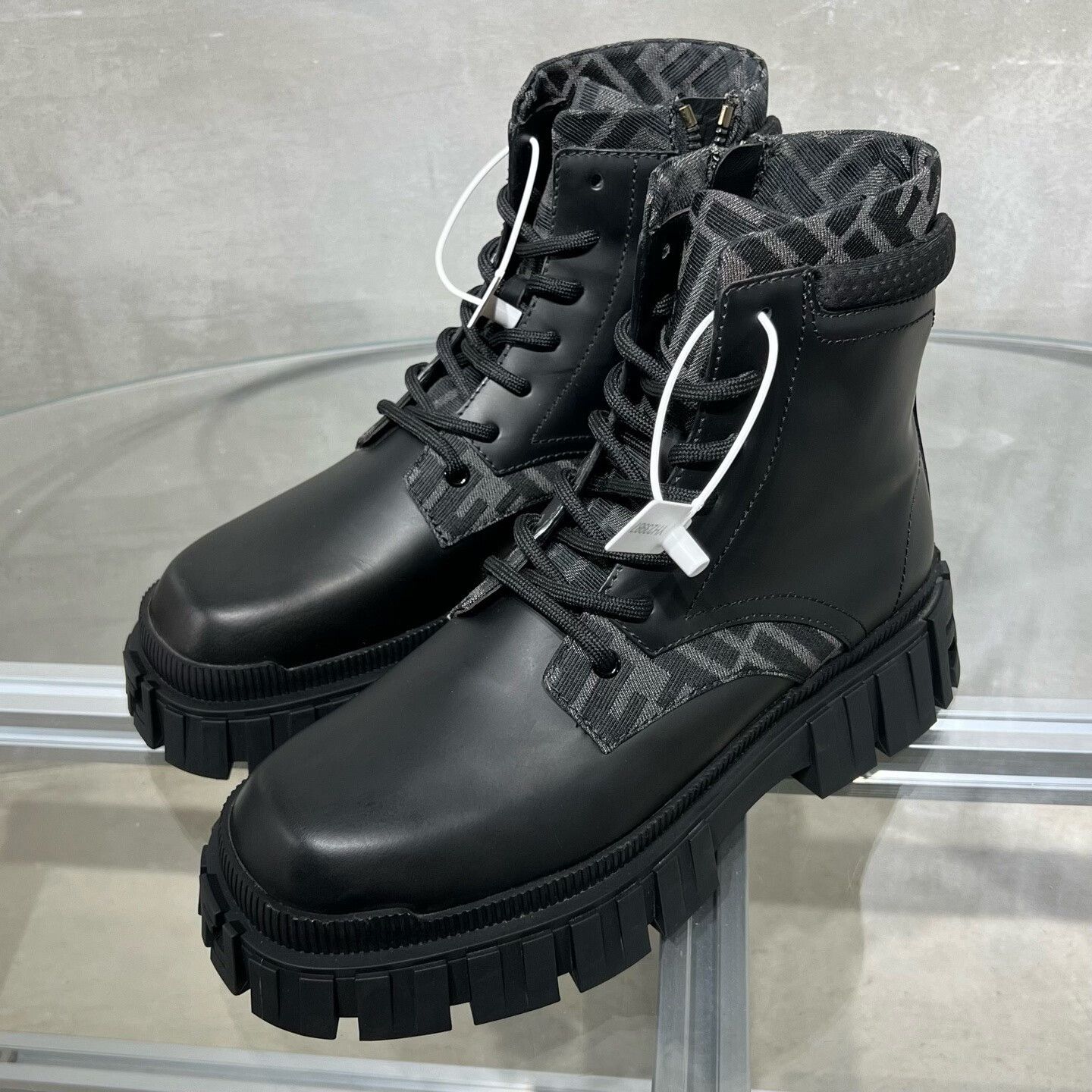 Fendi FENDI Double F Thick-Soled Martin Boots Size US 7.5 / EU 40-41 - 2 Thumbnail
