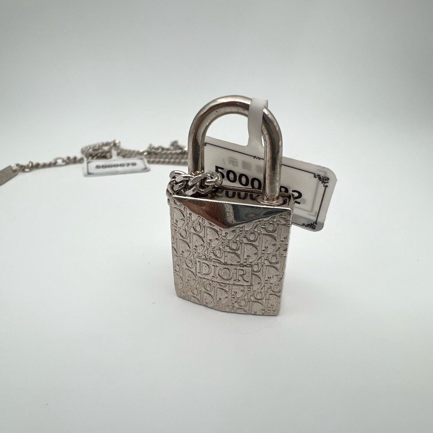Dior Dior CD Lock Logo Pendant Necklace Size ONE SIZE - 2 Thumbnail