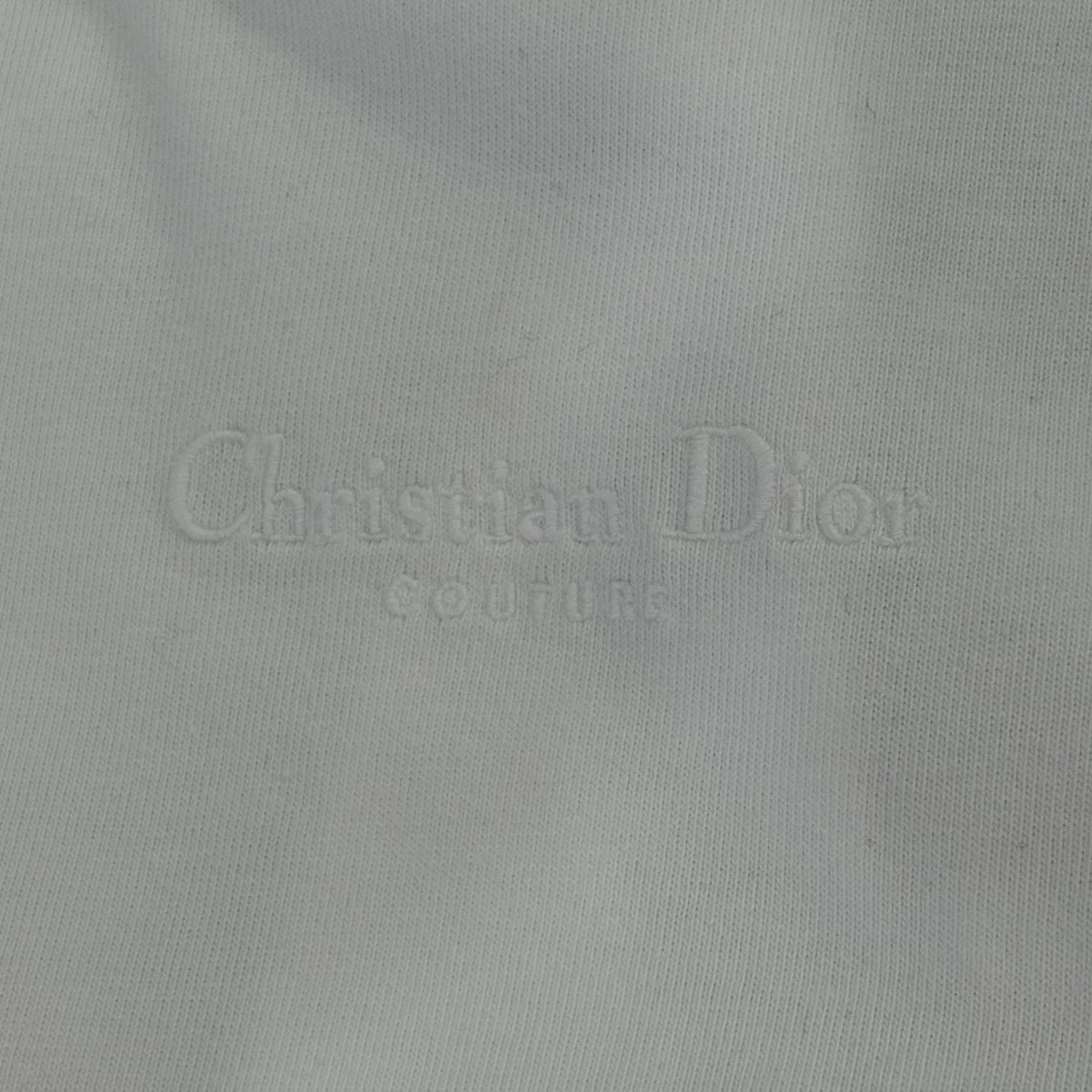Dior Dior White Chest Logo Short-Sleeve T-Shirt Size US XL / EU 56 / 4 - 8 Thumbnail