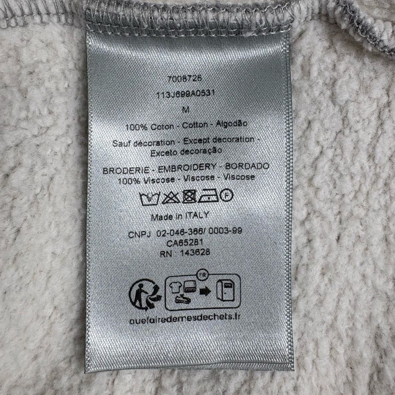 Dior DIOR Essentials CD Icon Embroidered Sweatshirt Size US M / EU 48-50 / 2 - 4 Thumbnail