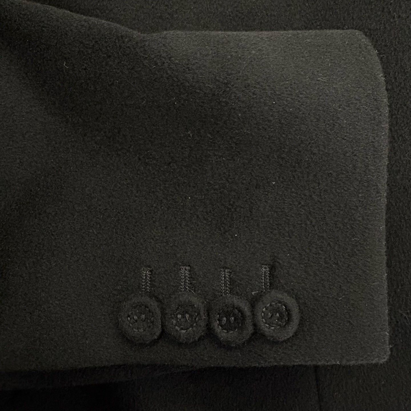 Dior Dior Black Cashmere Logo Coat Size US M / EU 48-50 / 2 - 6 Thumbnail