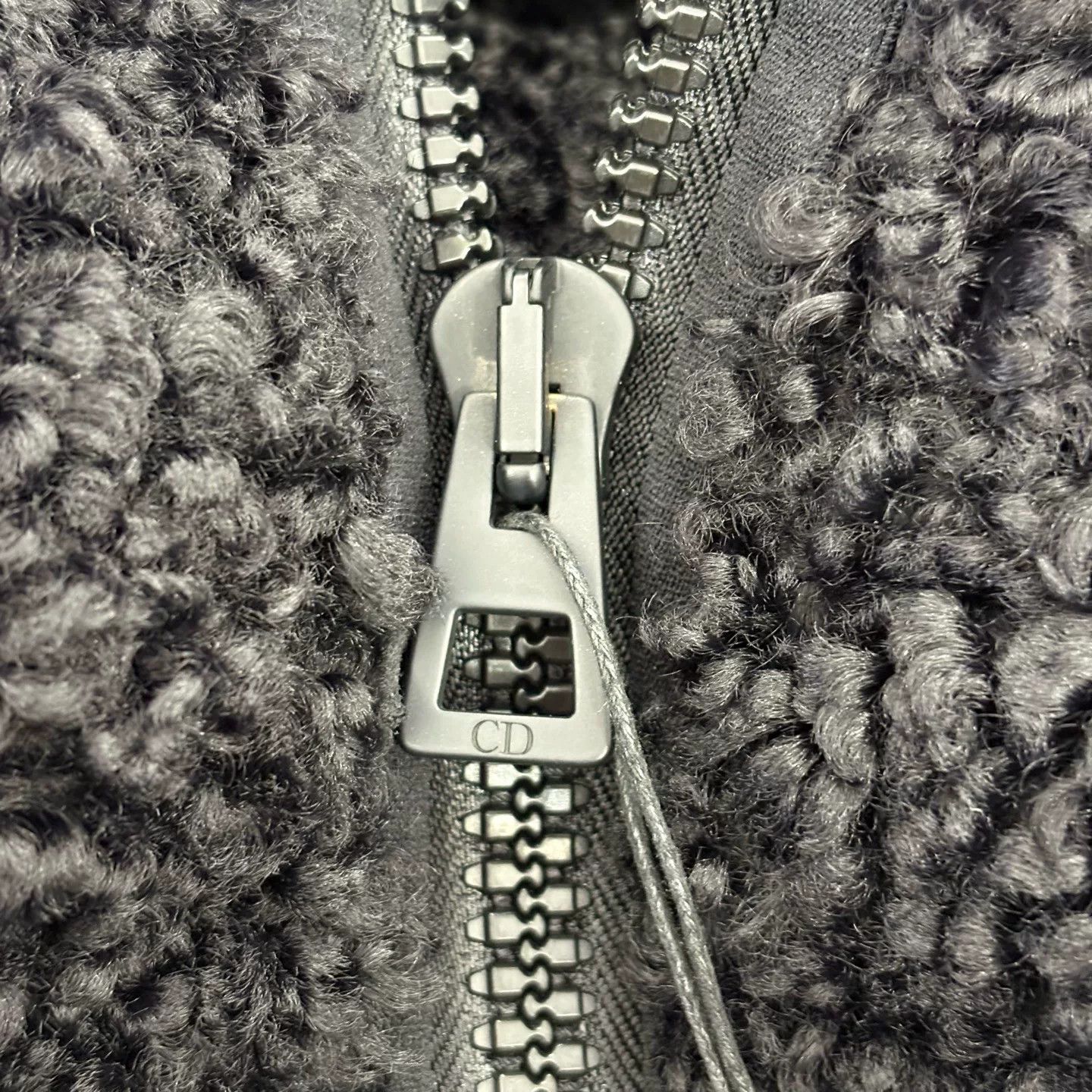 Dior Dior Half-Zip Embroidered Teddy Fleece Jacket Size US S / EU 44-46 / 1 - 4 Thumbnail