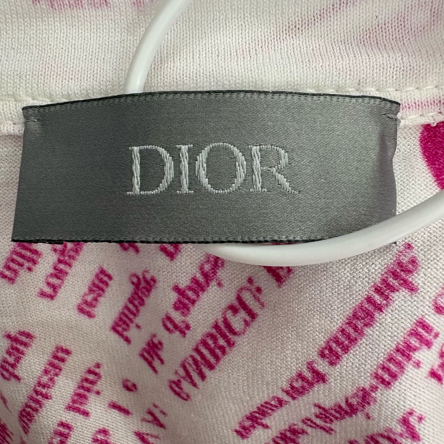 Dior Christian Dior Newspaper Print T-Shirt Size US L / EU 52-54 / 3 - 3 Thumbnail
