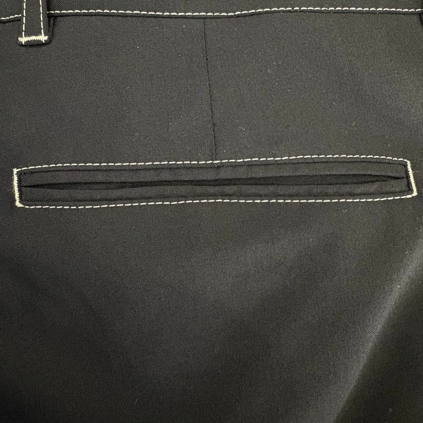 Dior Dior Black Stitch Casual Suit Pants Size US 30 / EU 46 - 7 Thumbnail