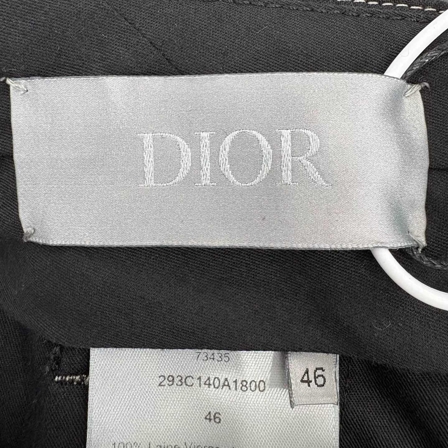 Dior Dior Black Stitch Casual Suit Pants Size US 30 / EU 46 - 3 Thumbnail