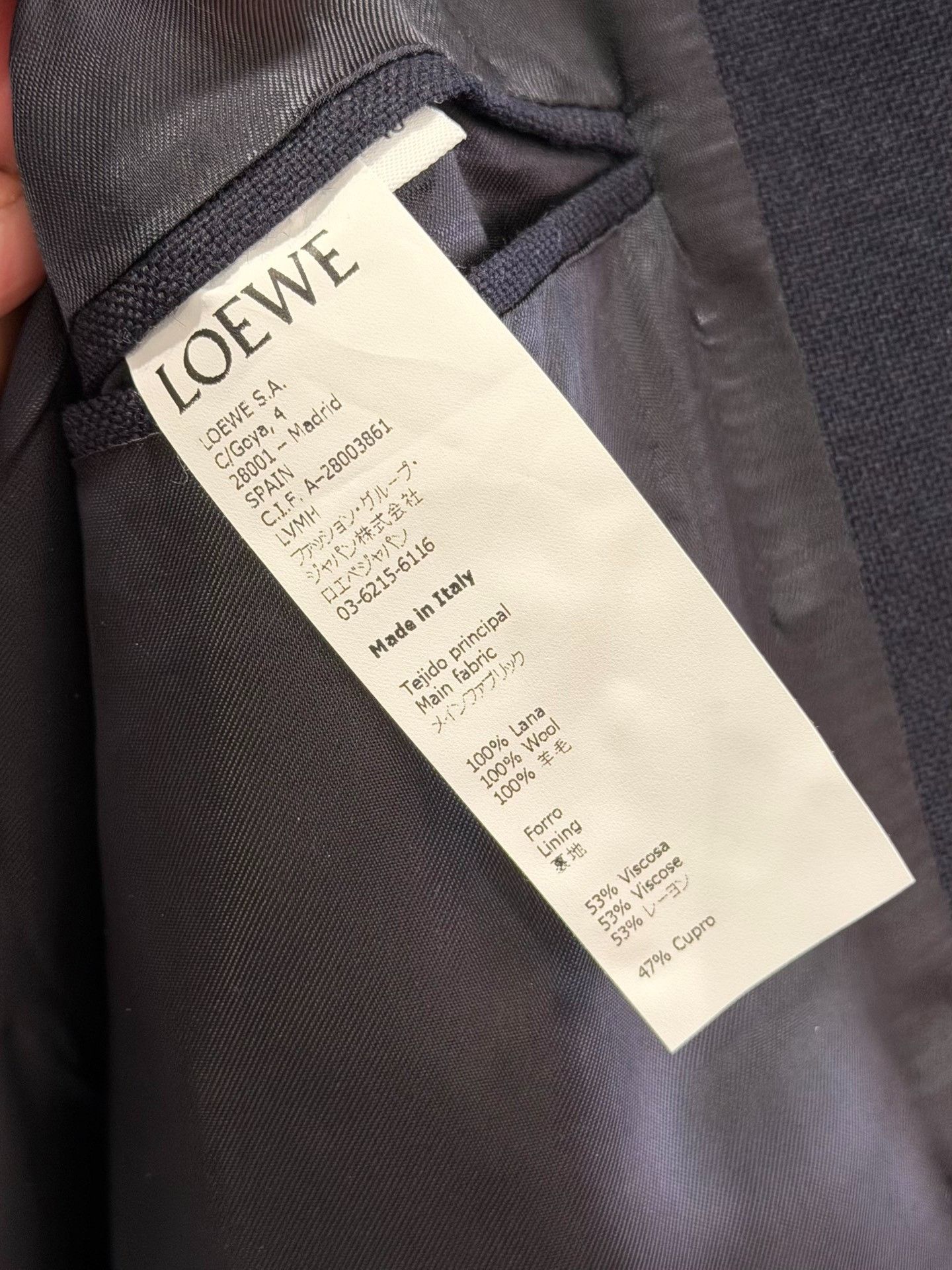 Loewe Loewe Men's Double-Breasted Trench Size US S / EU 44-46 / 1 - 9 Thumbnail