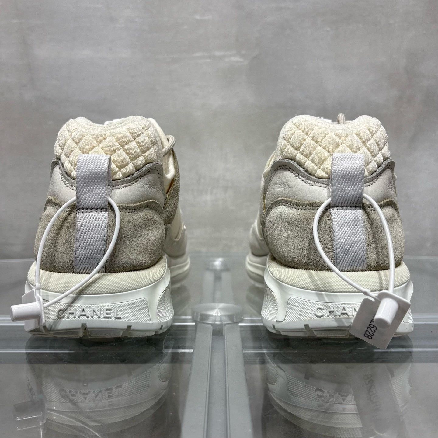 Chanel Chanel Double C Beige Sports Casual Shoes Size US 8 / EU 41 - 6 Thumbnail