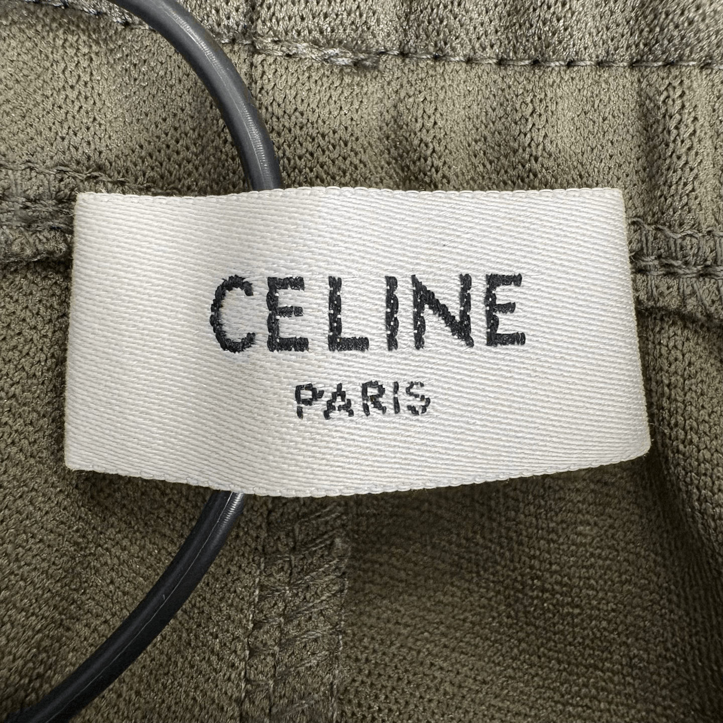 Celine Celine Men's Green Straight-Leg Pants Size US 38 / EU 54 - 3 Thumbnail