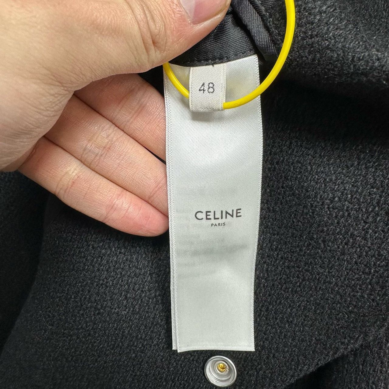 Celine CELINE 24FW Wool Logo Baseball Jacket Size US M / EU 48-50 / 2 - 4 Thumbnail