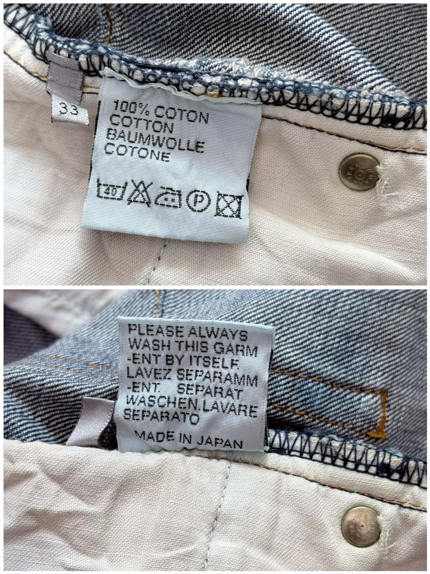 Hedi Slimane Dior Homme Hedi Slimane 03ss Follow Me Jeans Size US 33 - 7 Thumbnail
