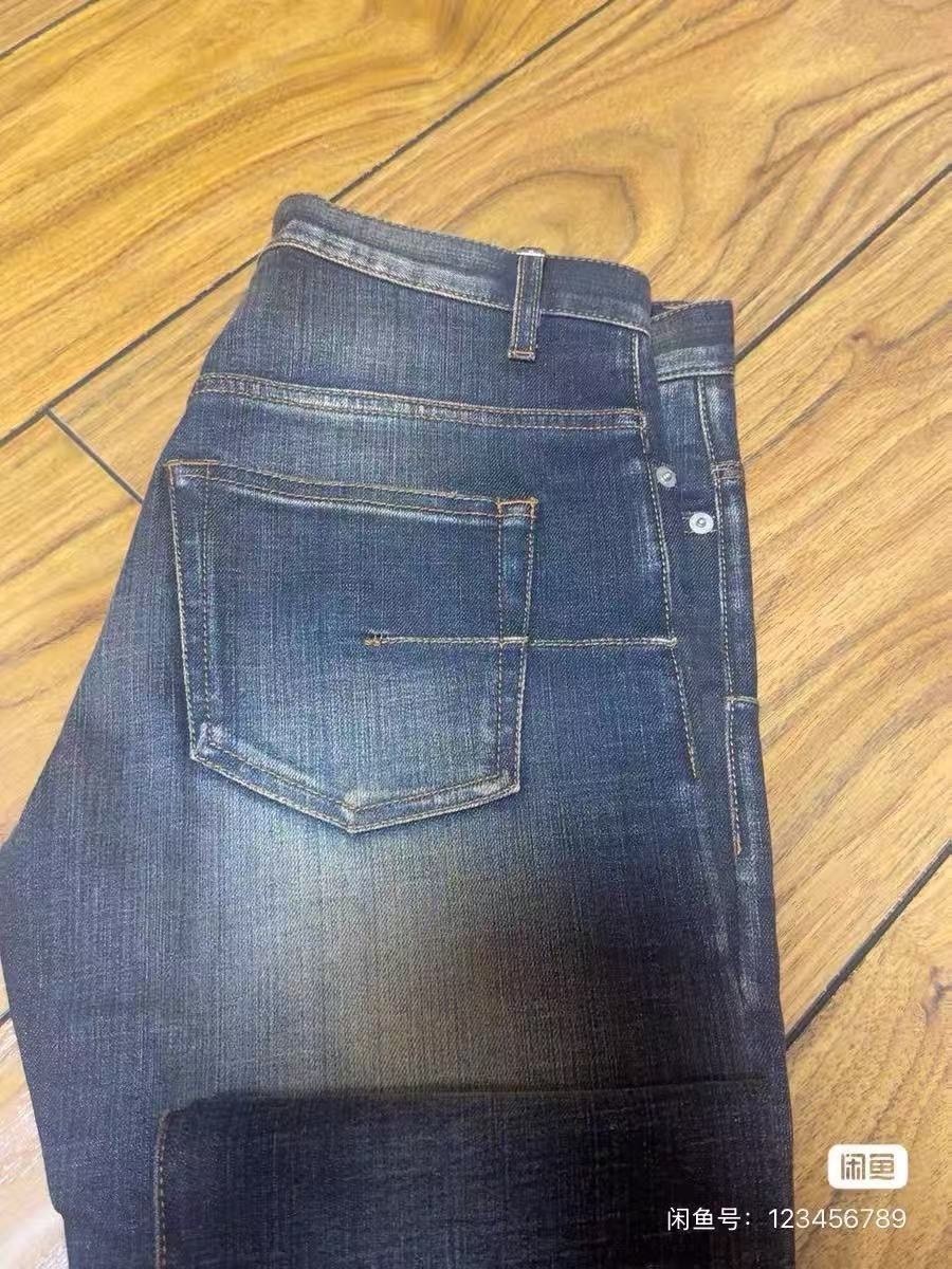 Dior Dior Homme Blue Straight Leg Jeans Size US 28 / EU 44 - 4 Thumbnail