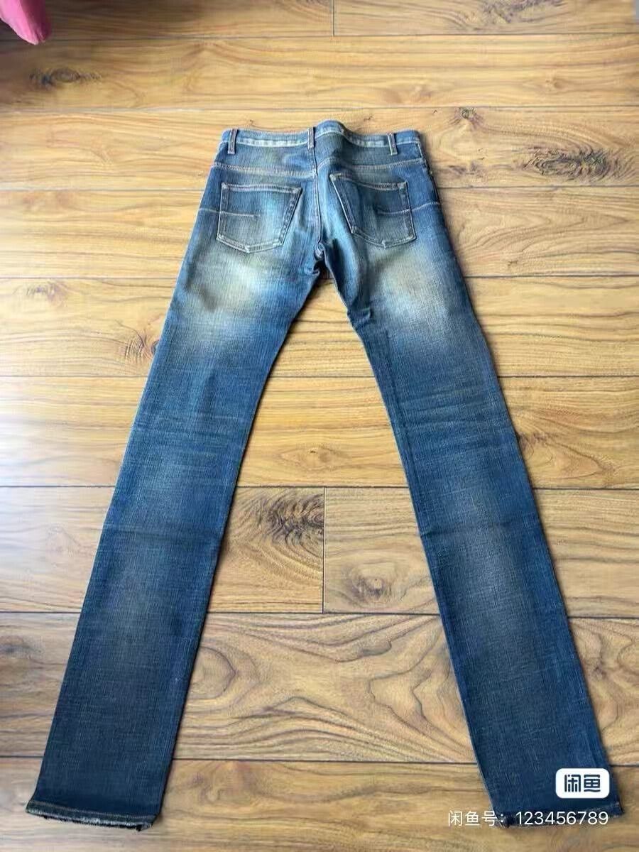 Dior Dior Homme Blue Straight Leg Jeans Size US 28 / EU 44 - 2 Thumbnail