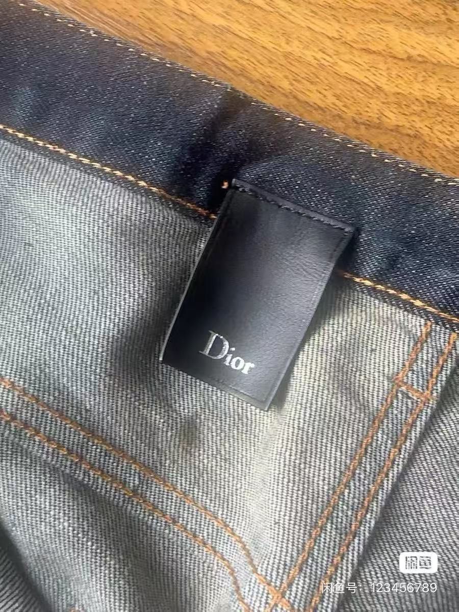 Dior Dior Homme Blue Straight Leg Jeans Size US 28 / EU 44 - 3 Thumbnail