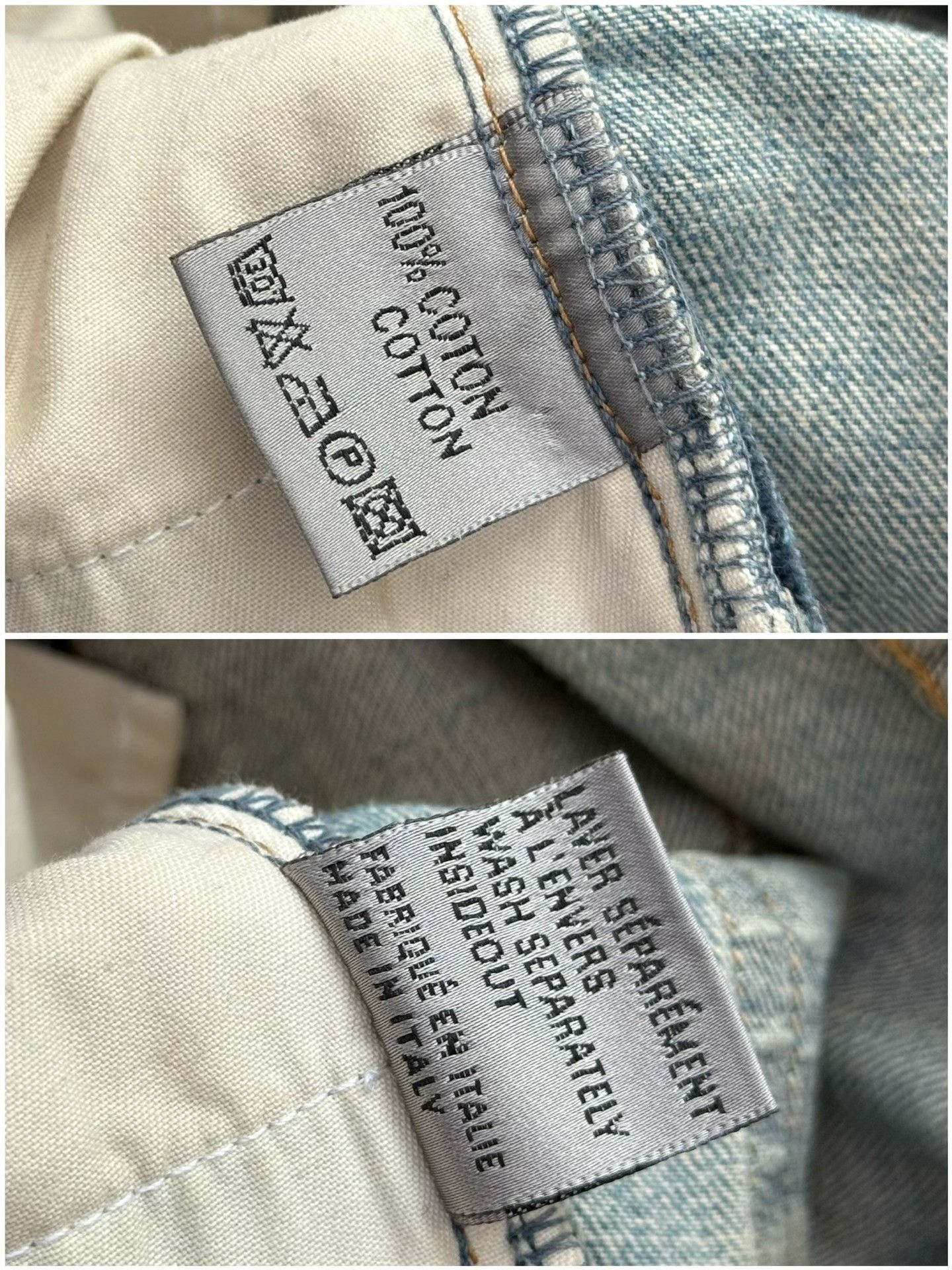 Dior Dior Homme 06ss 'Crash' Distressed Jeans Size US 31 - 9 Thumbnail