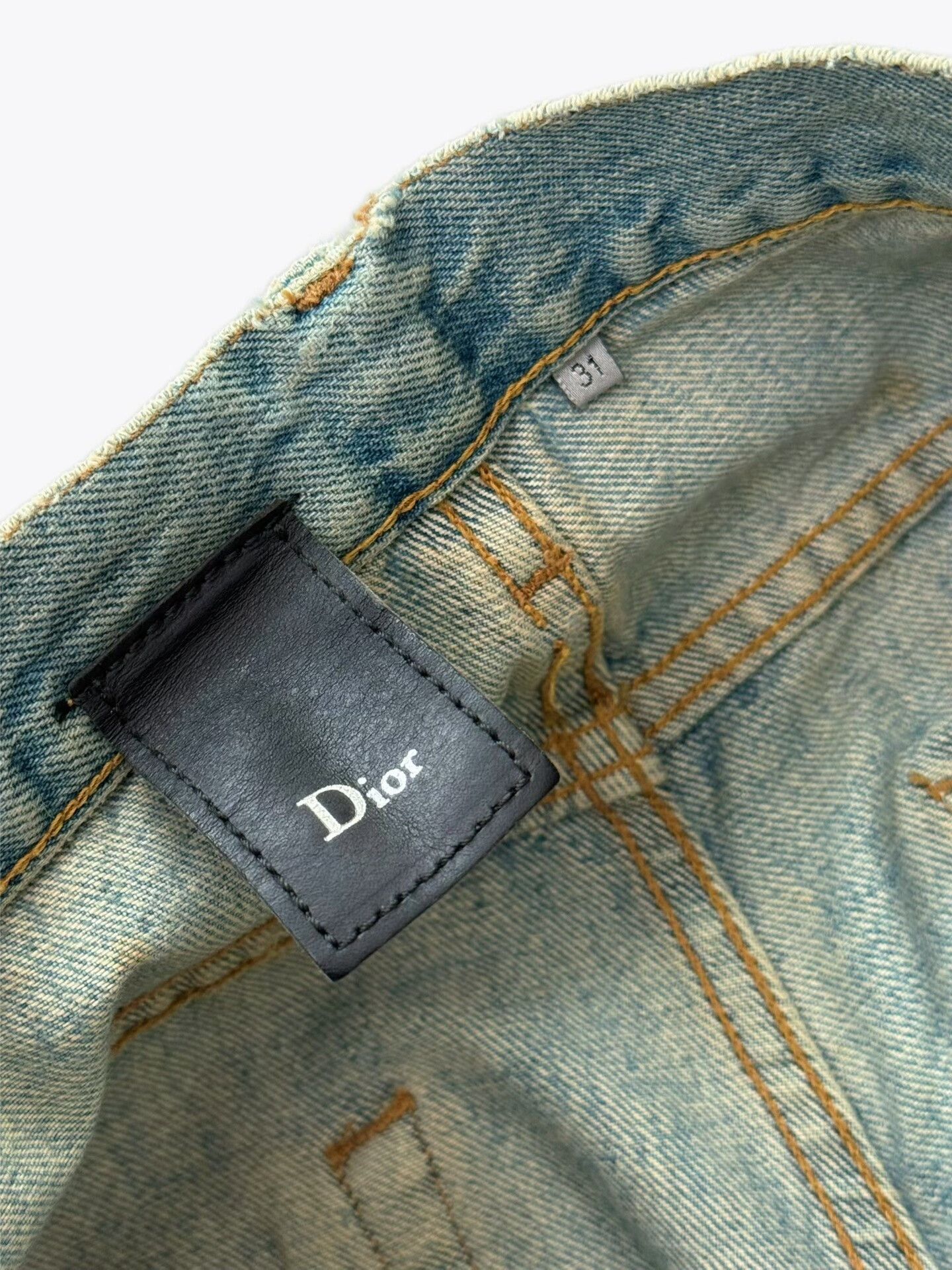Dior Dior Homme 06ss 'Crash' Distressed Jeans Size US 31 - 5 Thumbnail