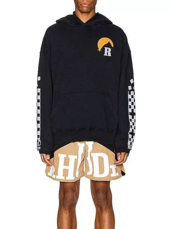 Rhude Rhude Washed Distressed Hoodie Size US S / EU 44-46 / 1 - 7 Thumbnail
