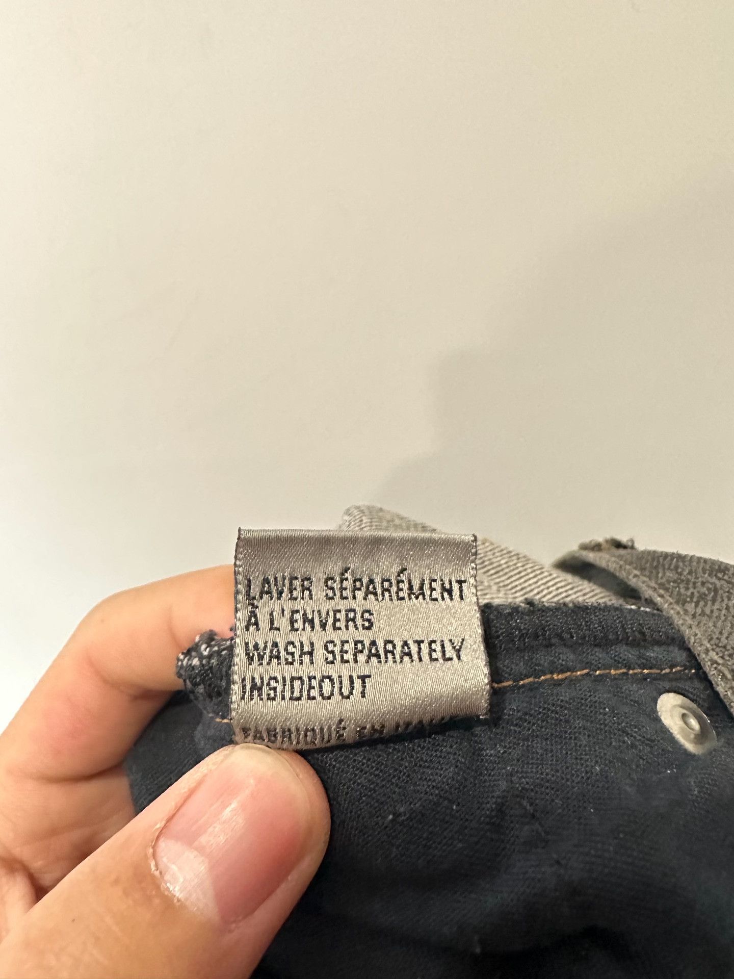 Hedi Slimane Dior Homme 07AW Brush Glue Jeans Size US 30 / EU 46 - 6 Thumbnail