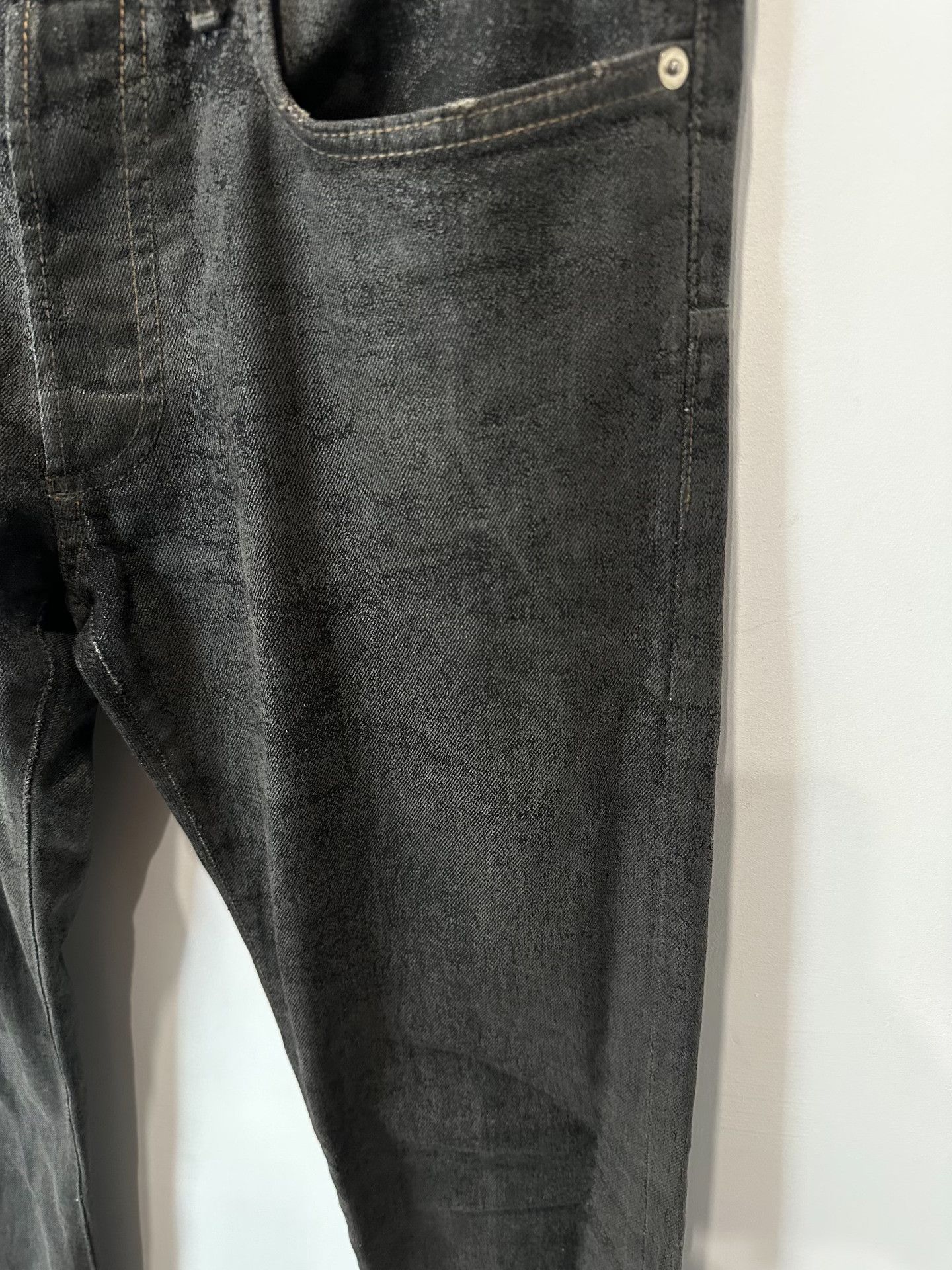Hedi Slimane Dior Homme 07AW Brush Glue Jeans Size US 30 / EU 46 - 2 Thumbnail