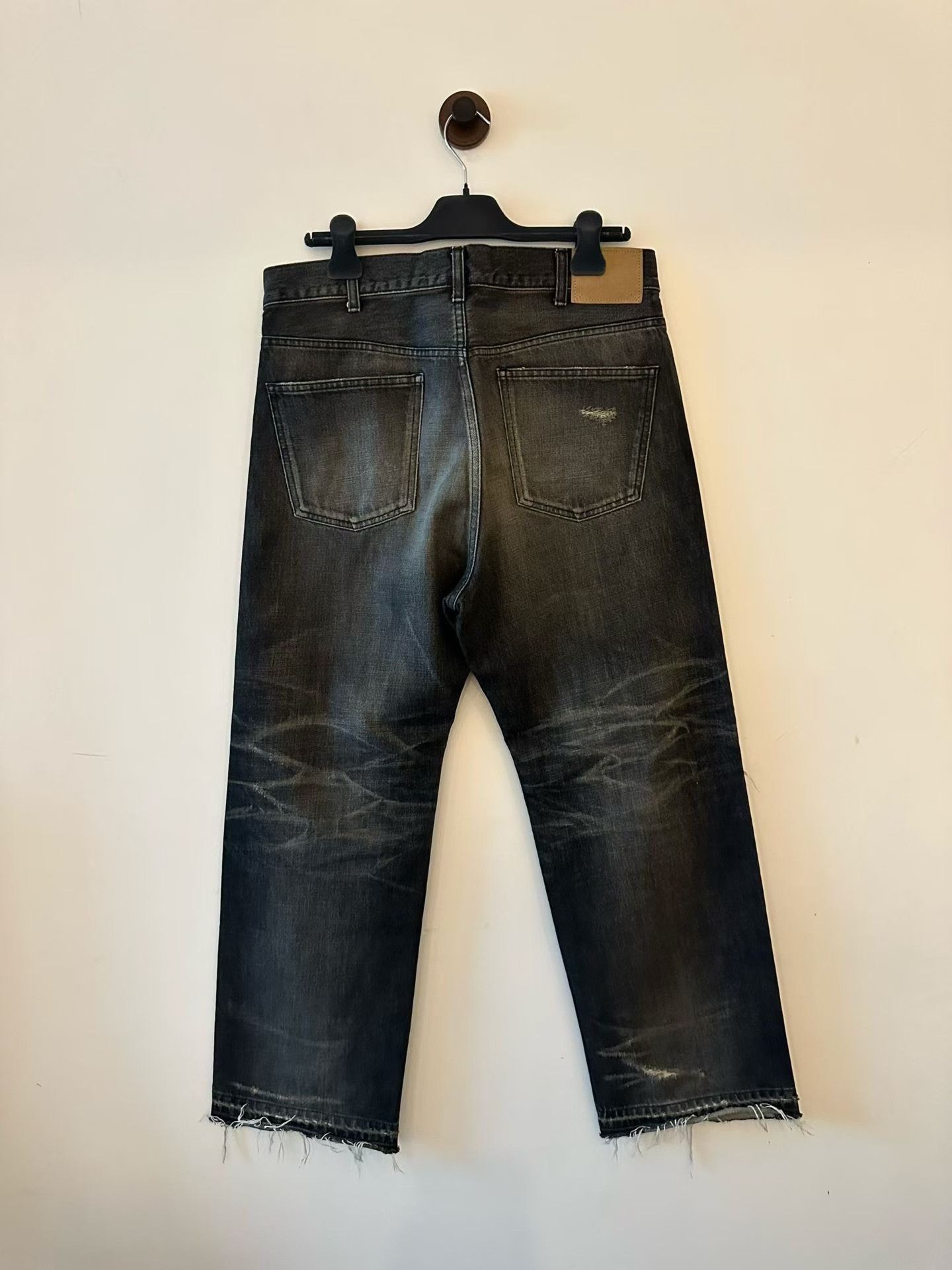 Celine Celine Wesley Distressed Straight Jeans Size US 32 / EU 48 - 2 Thumbnail