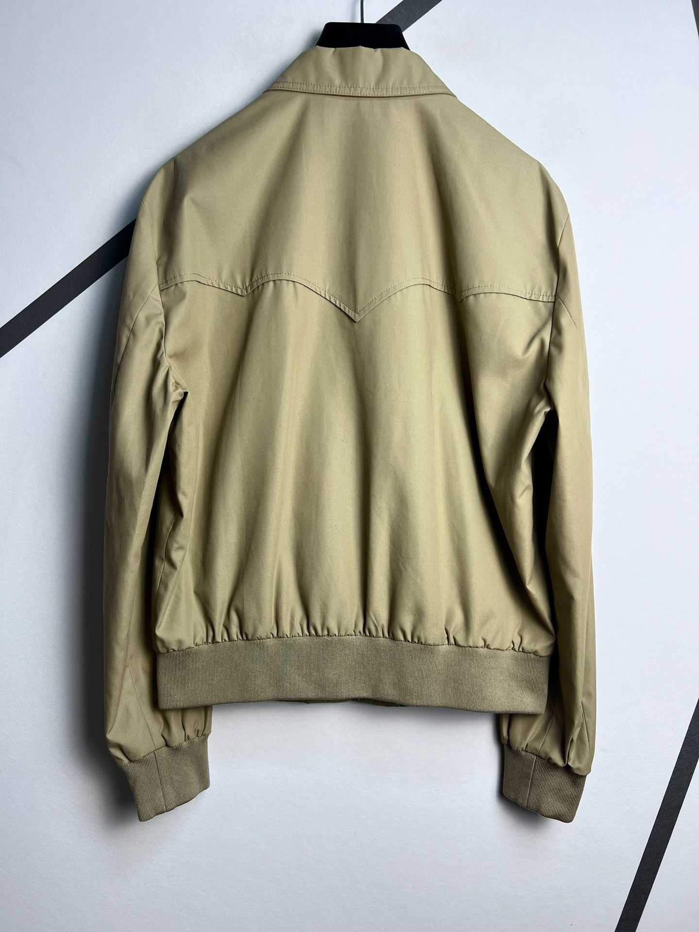 Celine Celine Khaki Western Arrow Zip Jacket Size US XL / EU 56 / 4 - 2 Thumbnail