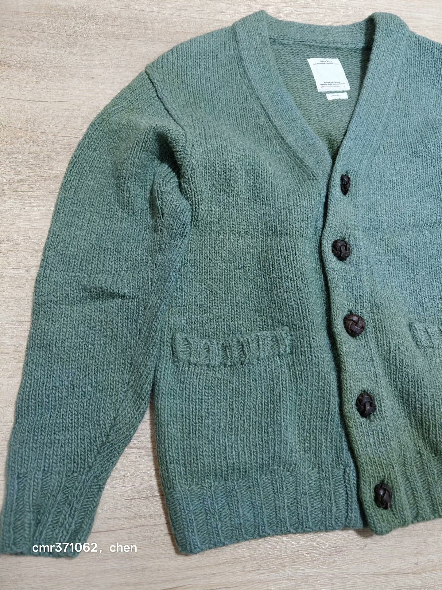 Visvim VISVIM SELMER LONG CARDIGAN UNEVEN DYE Size US S / EU 44-46 / 1 - 2 Thumbnail