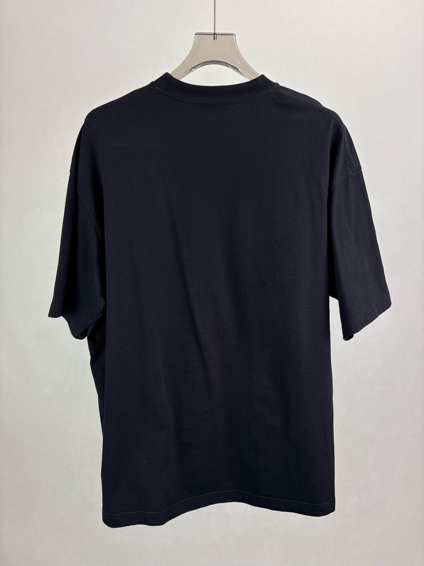 Balenciaga Balenciaga Graffiti Drip Logo T-Shirt Size L Size US L / EU 52-54 / 3 - 3 Thumbnail