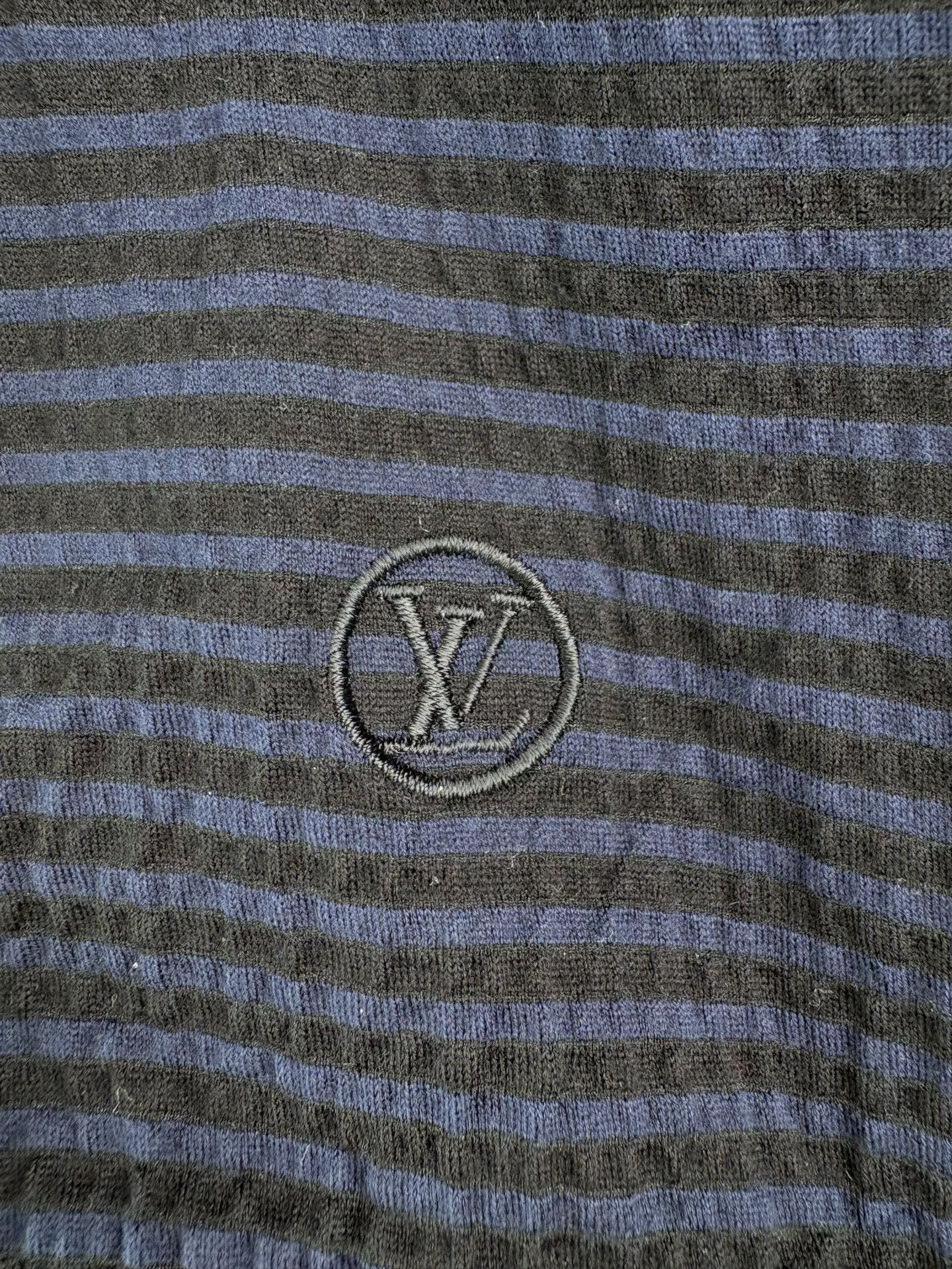 Louis Vuitton Louis Vuitton Striped Technical T-Shirt XL Size US XL / EU 56 / 4 - 4 Thumbnail