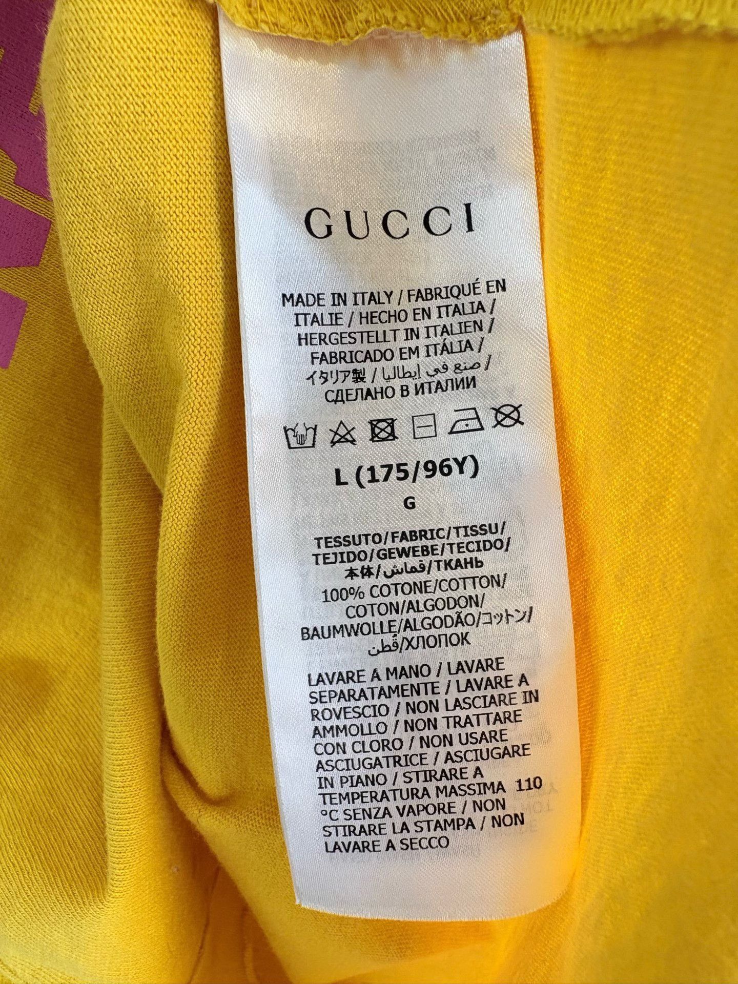 Gucci Gucci Graphic Printed 1921 T-Shirt L Size US L / EU 52-54 / 3 - 6 Thumbnail