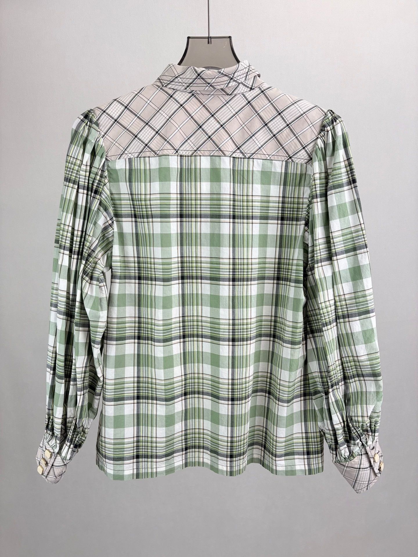 Louis Vuitton Louis Vuitton Plaid Long Sleeve Shirt 40 Size M / US 6-8 / IT 42-44 - 3 Thumbnail