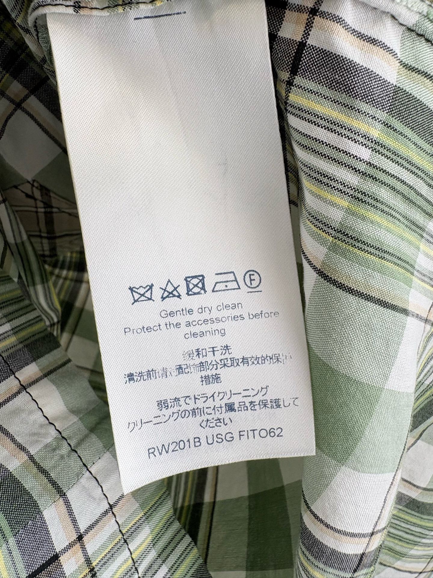 Louis Vuitton Louis Vuitton Plaid Long Sleeve Shirt 40 Size M / US 6-8 / IT 42-44 - 6 Thumbnail