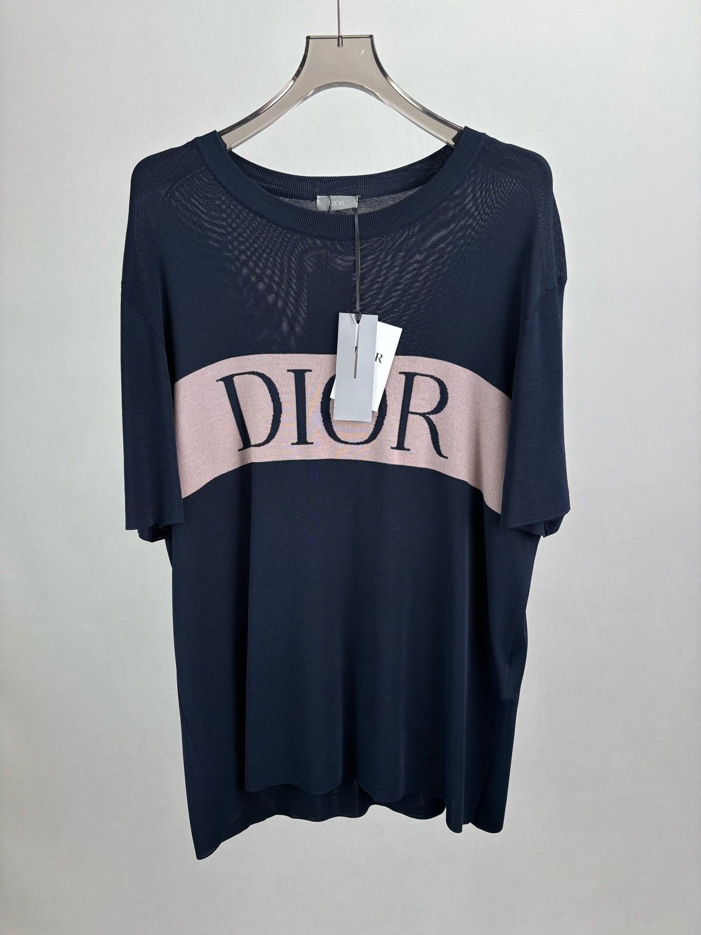 Dior Dior Logo Knit Short Sleeve T-Shirt XXL Size US XXL / EU 58 / 5 - 2 Thumbnail
