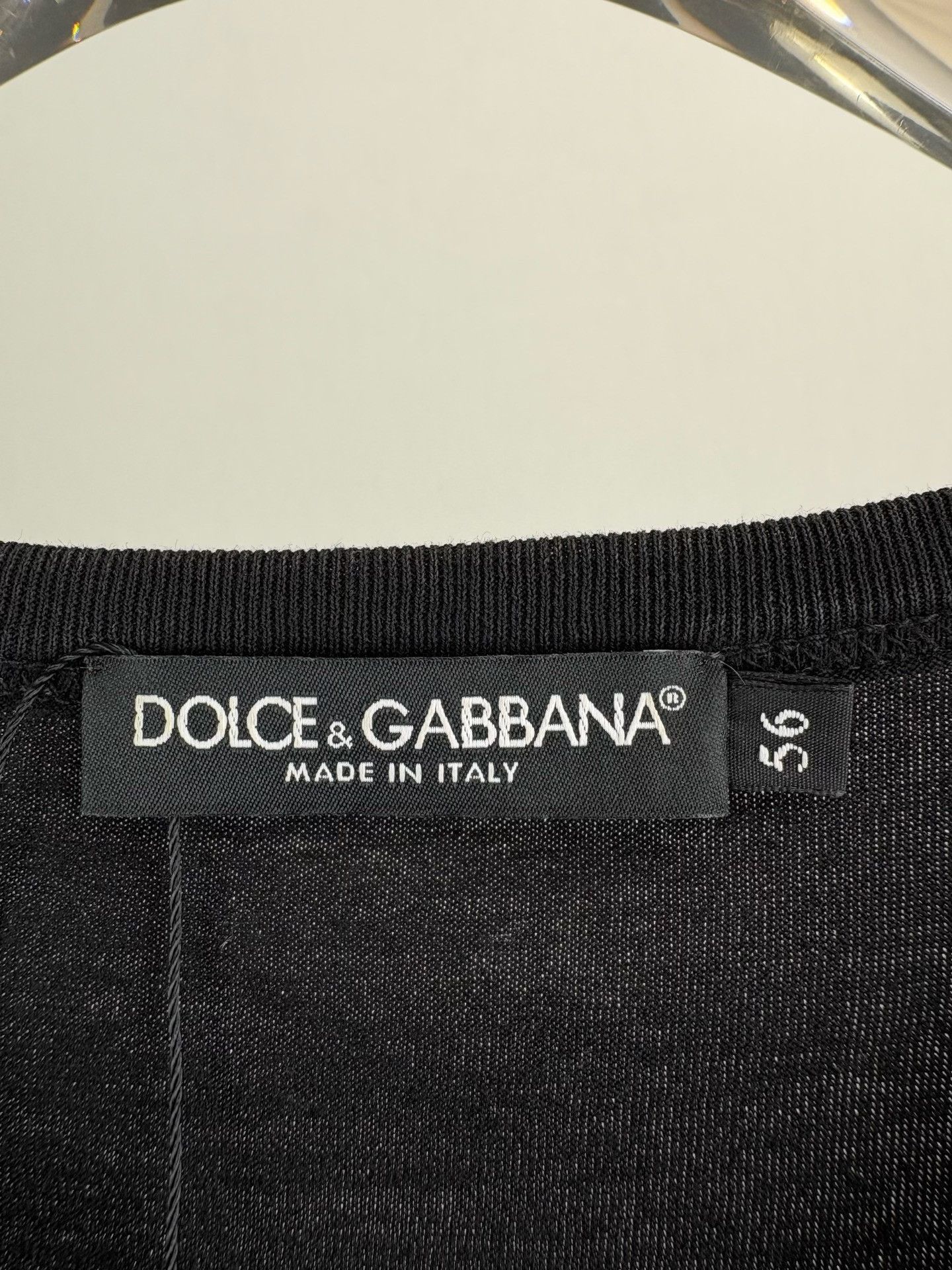Dolce & Gabbana Dolce & Gabbana Embroidered Crown T-Shirt US XL Size US XL / EU 56 / 4 - 5 Thumbnail